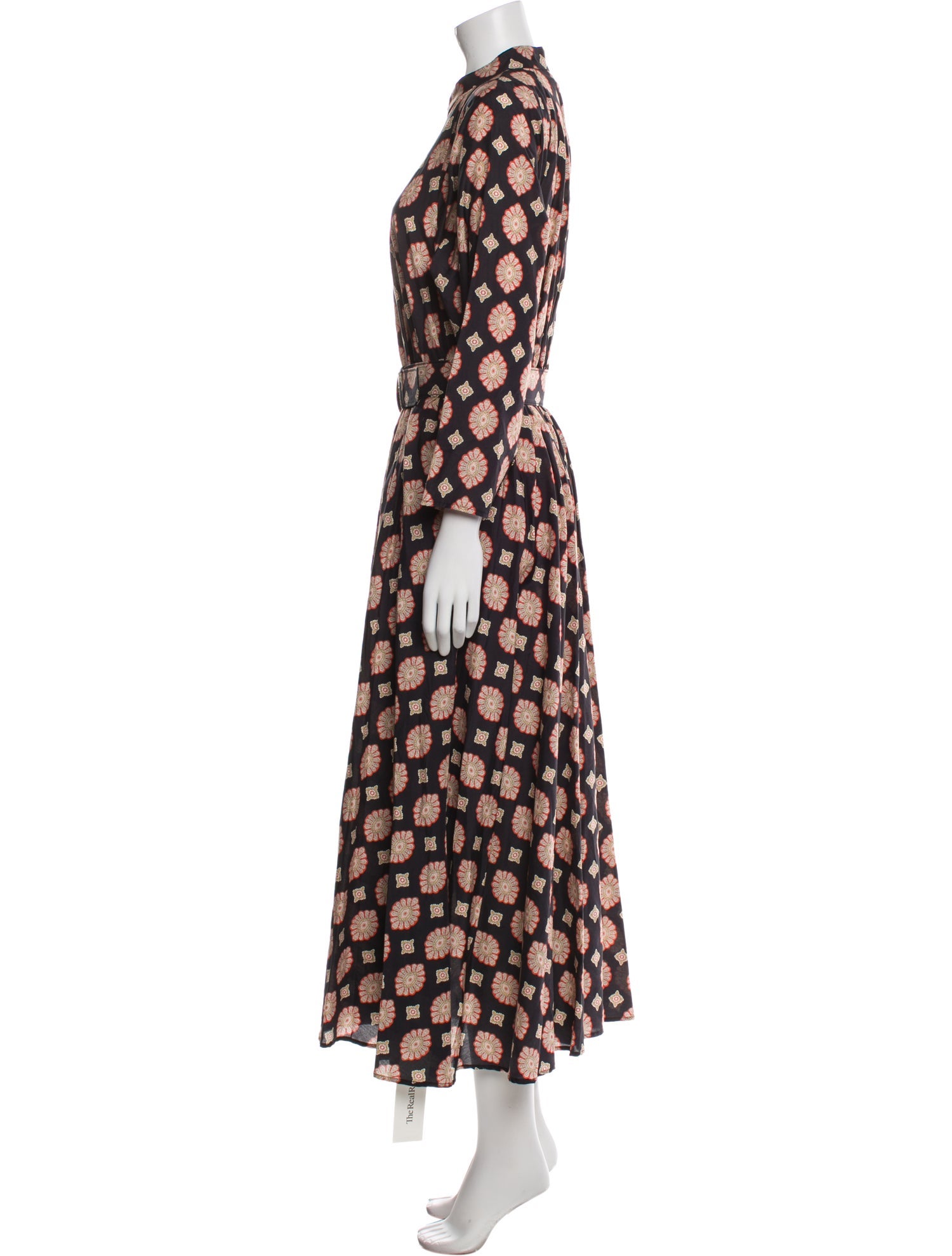 Nicholas Printed Long Dress