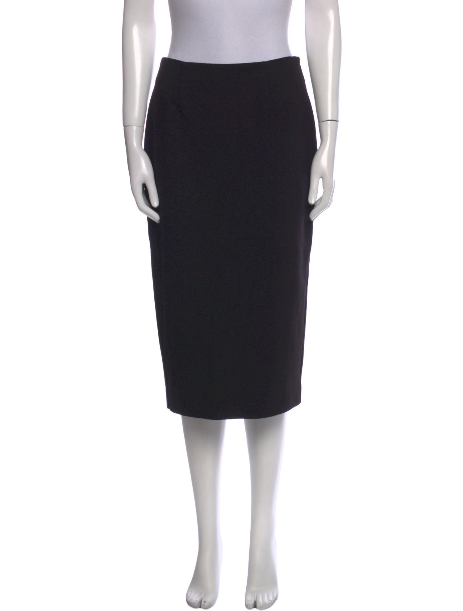 Nicholas Pleated Accents Knee-Length Skirt