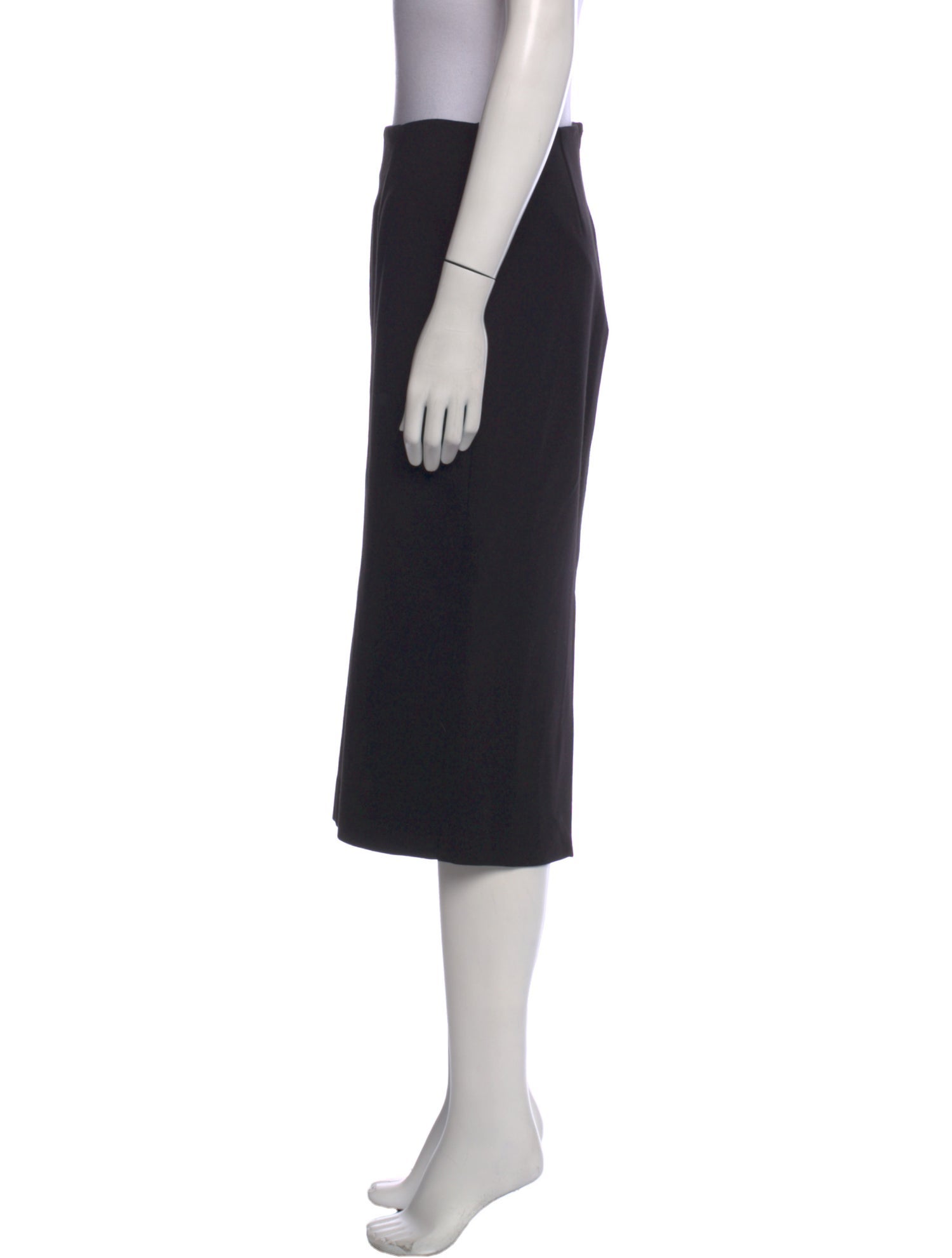 Nicholas Pleated Accents Knee-Length Skirt