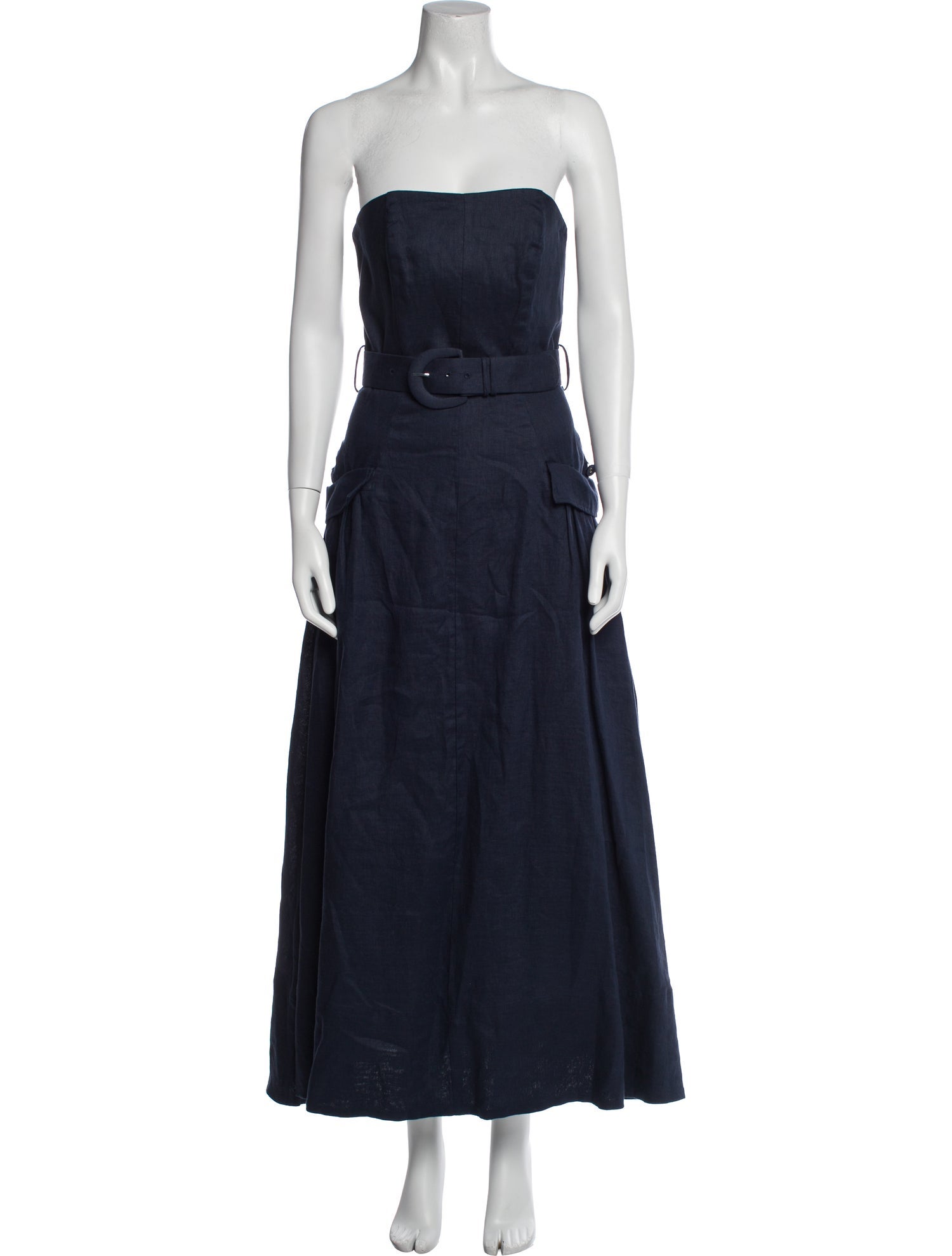 Nicholas Linen Long Dress