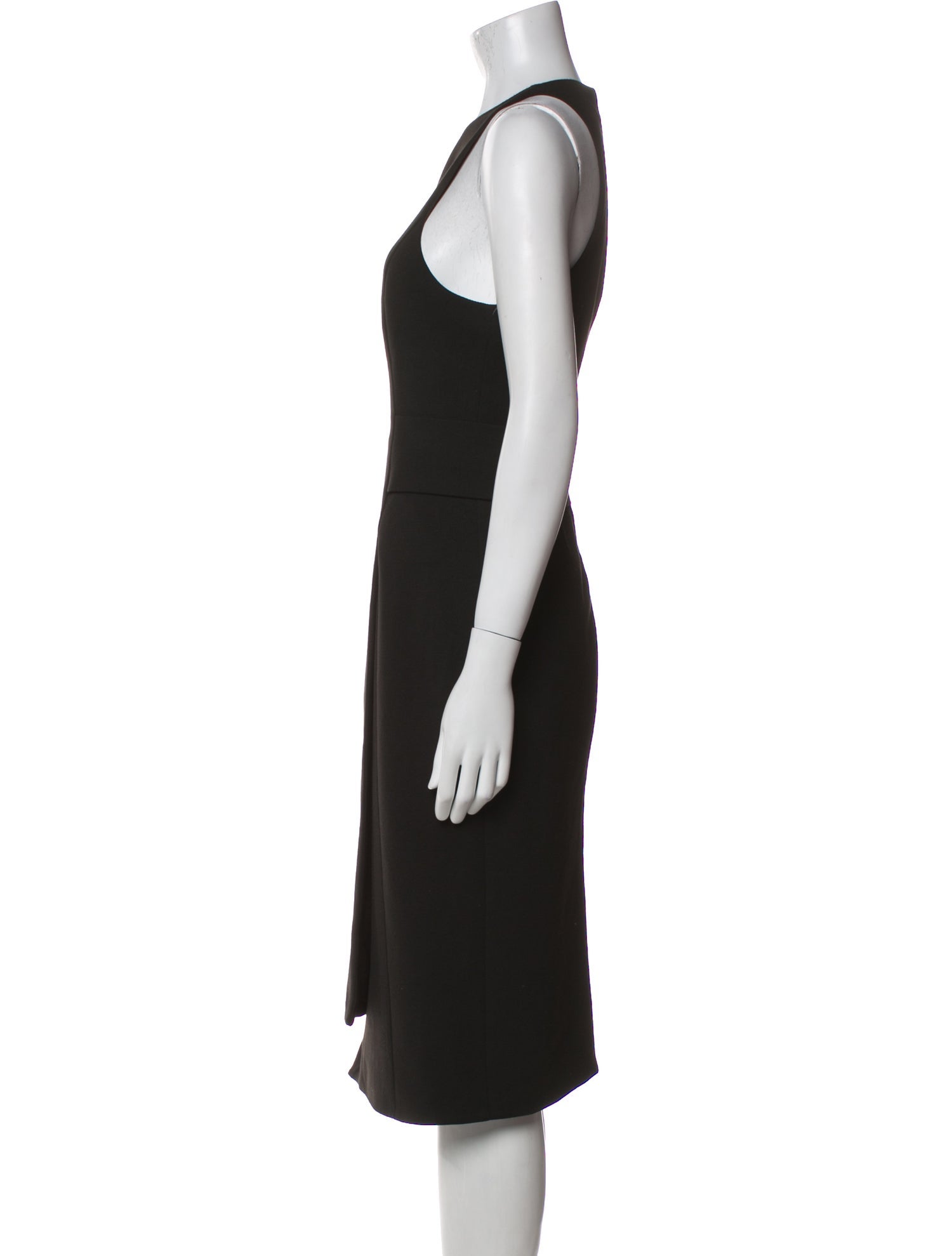 Nicholas Crew Neck Midi Length Dress