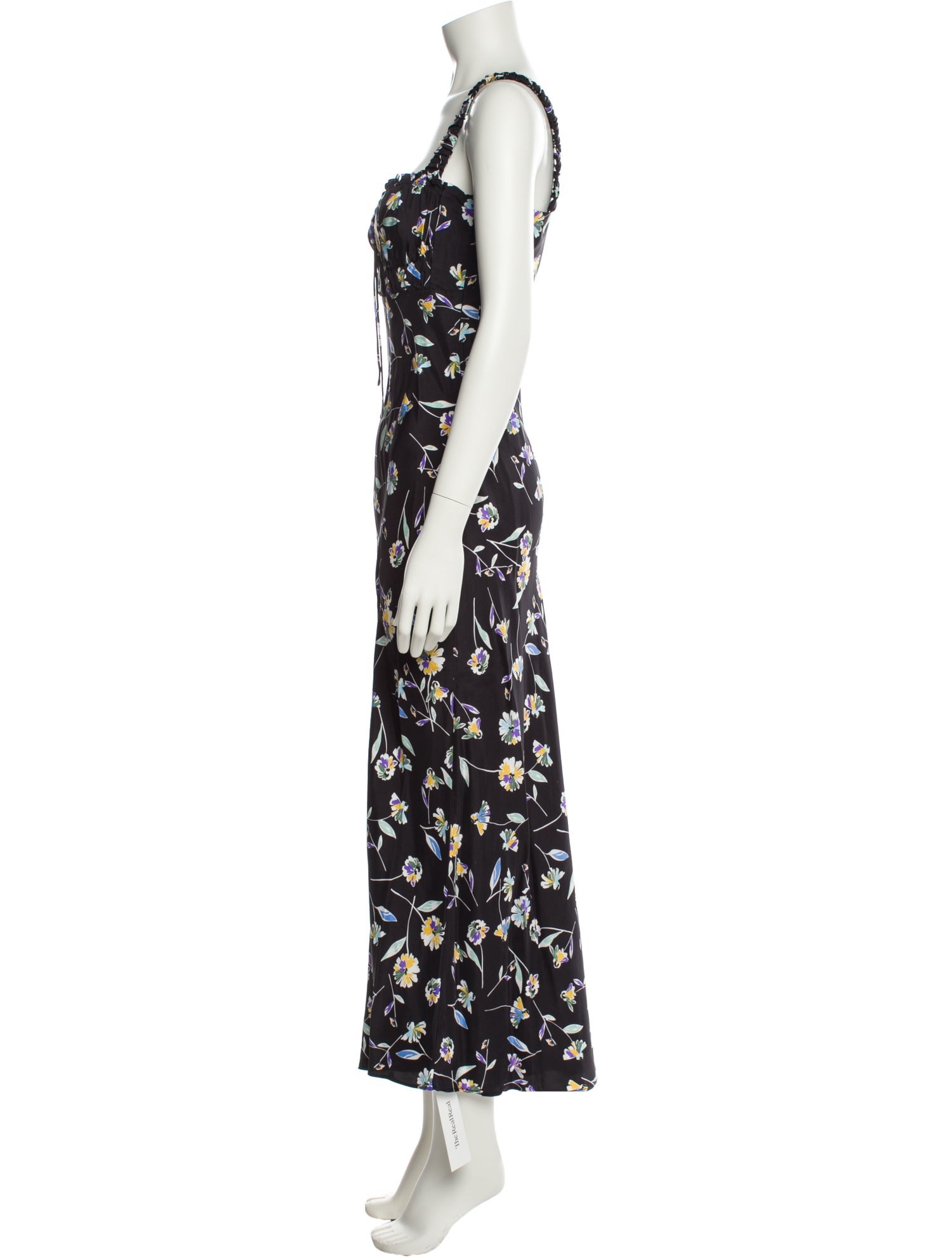 Nicholas Floral Print Long Dress