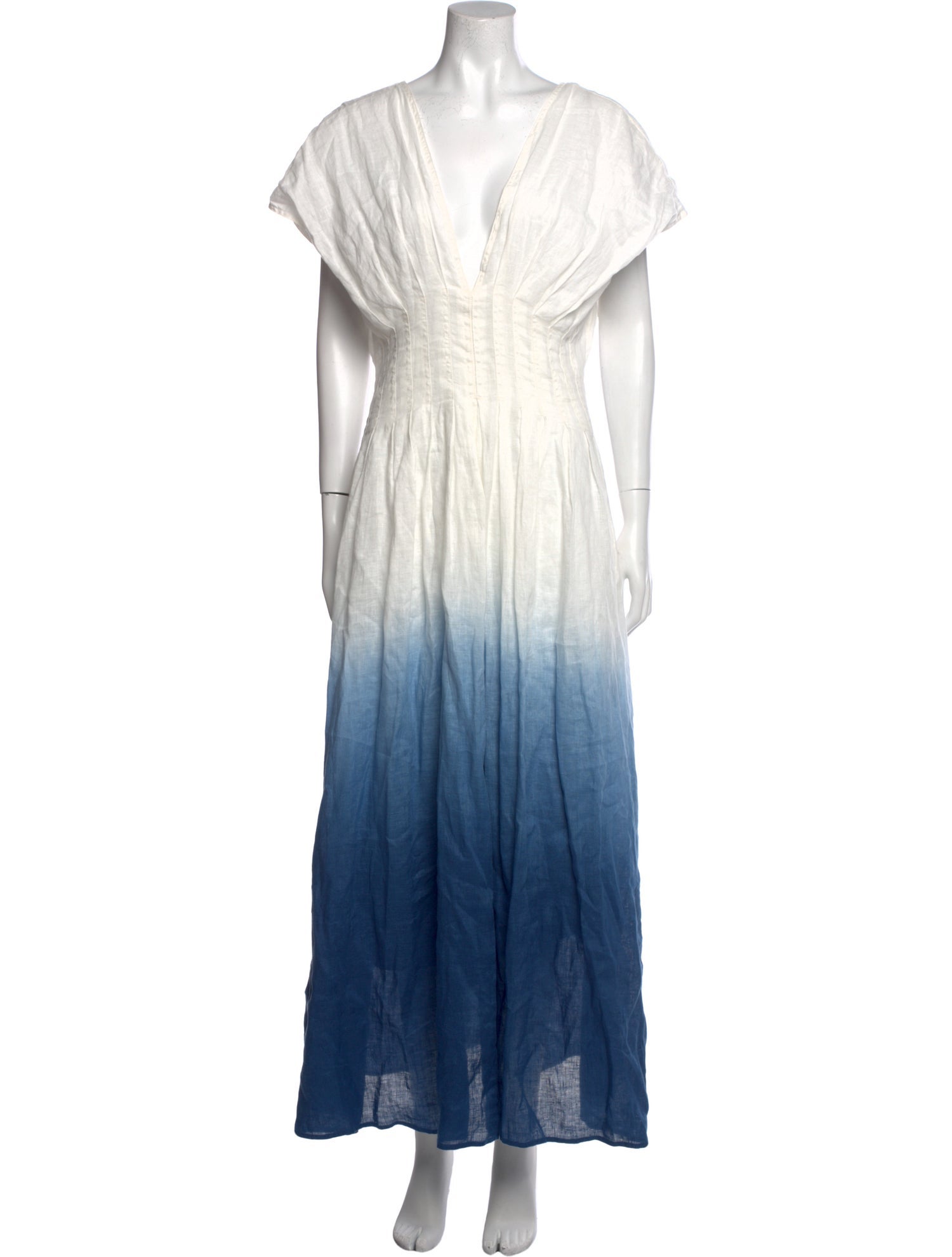 Nicholas Linen Long Dress