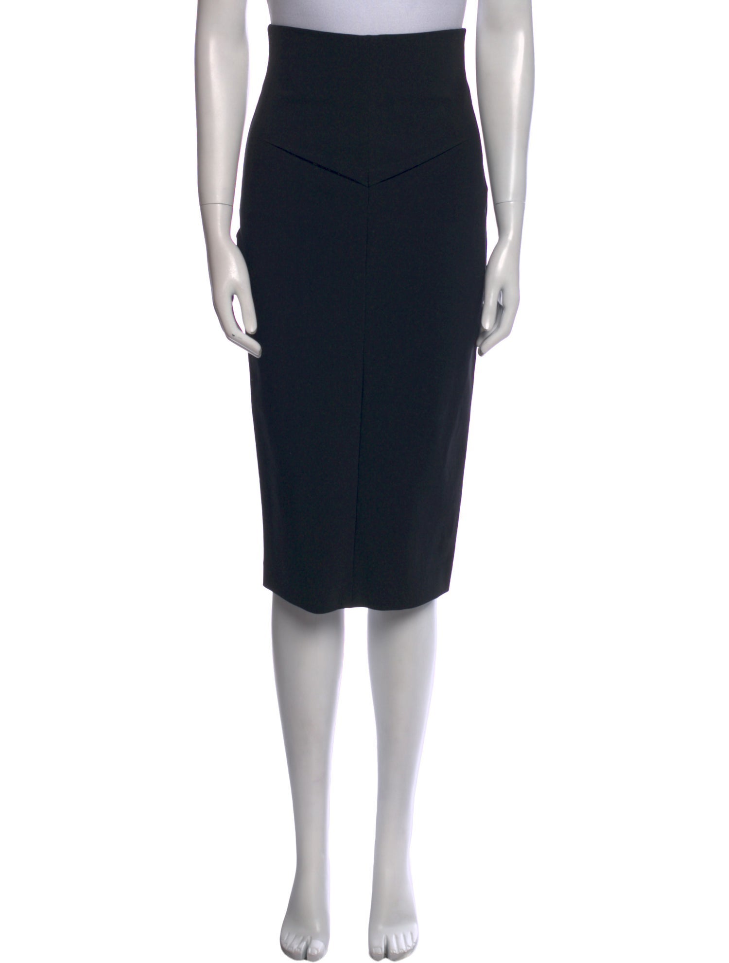 Nicholas Pleated Accents Knee-Length Skirt