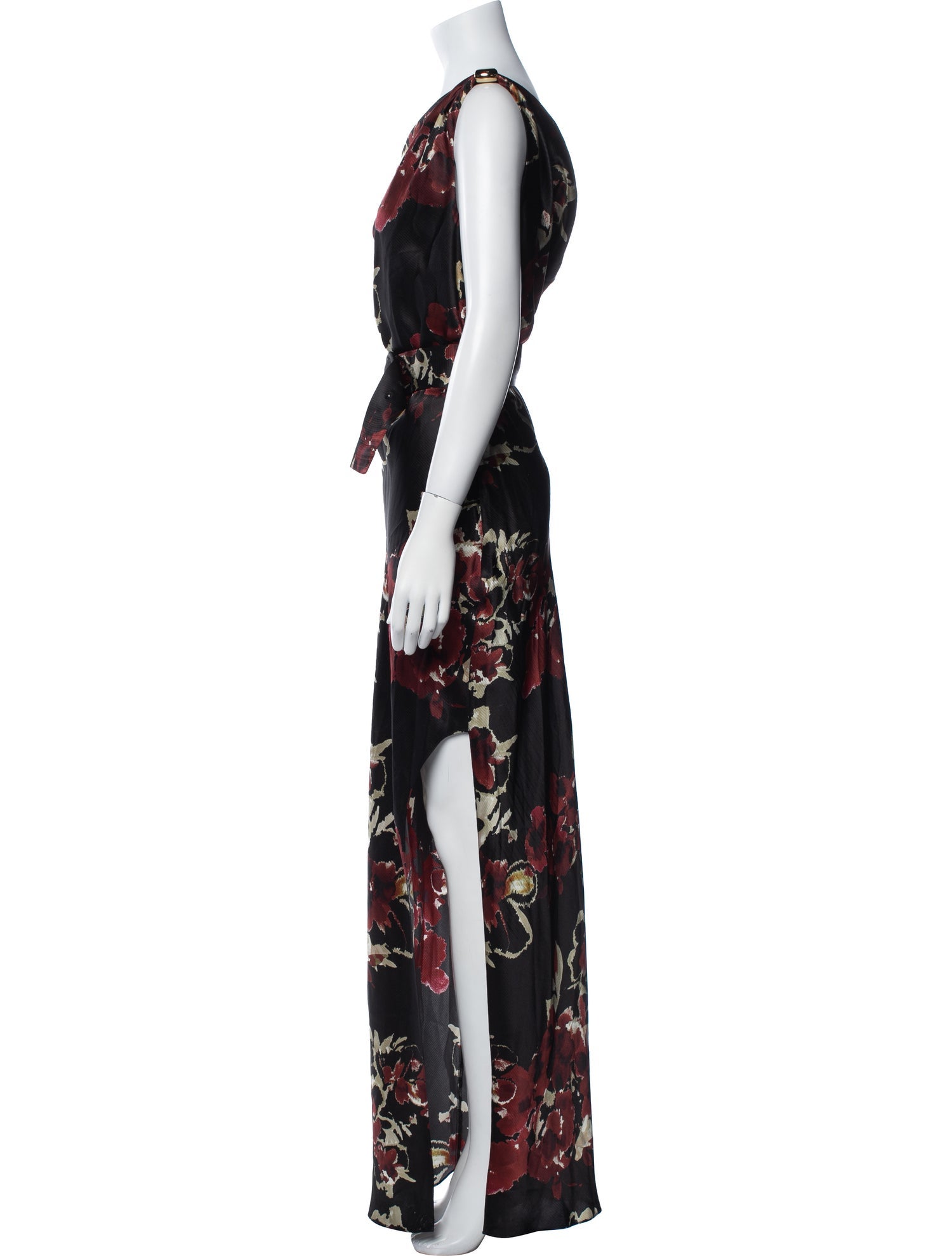 Nicholas Floral Print Long Dress