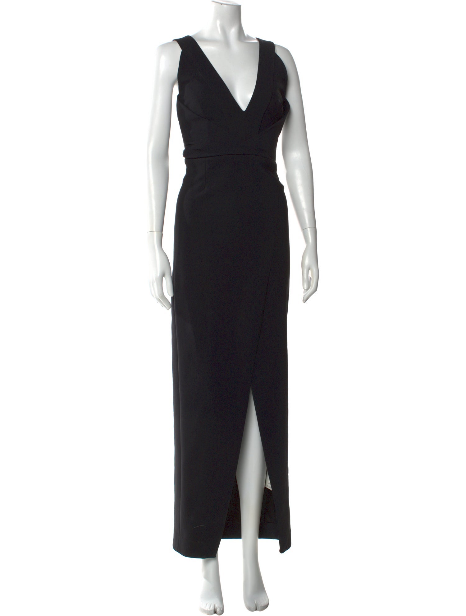 Nicholas V-Neck Long Dress