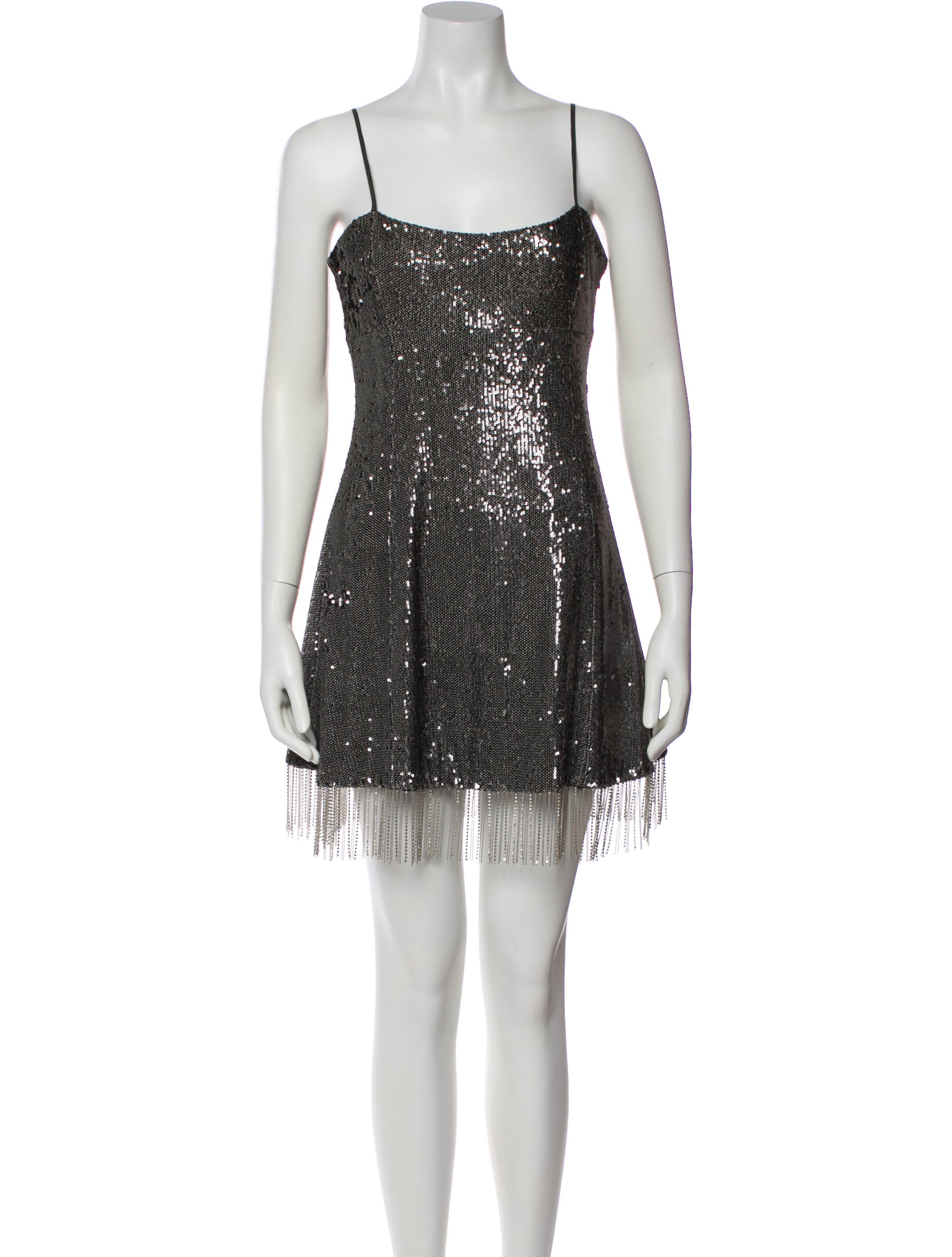 Nicholas Square Neckline Mini Dress