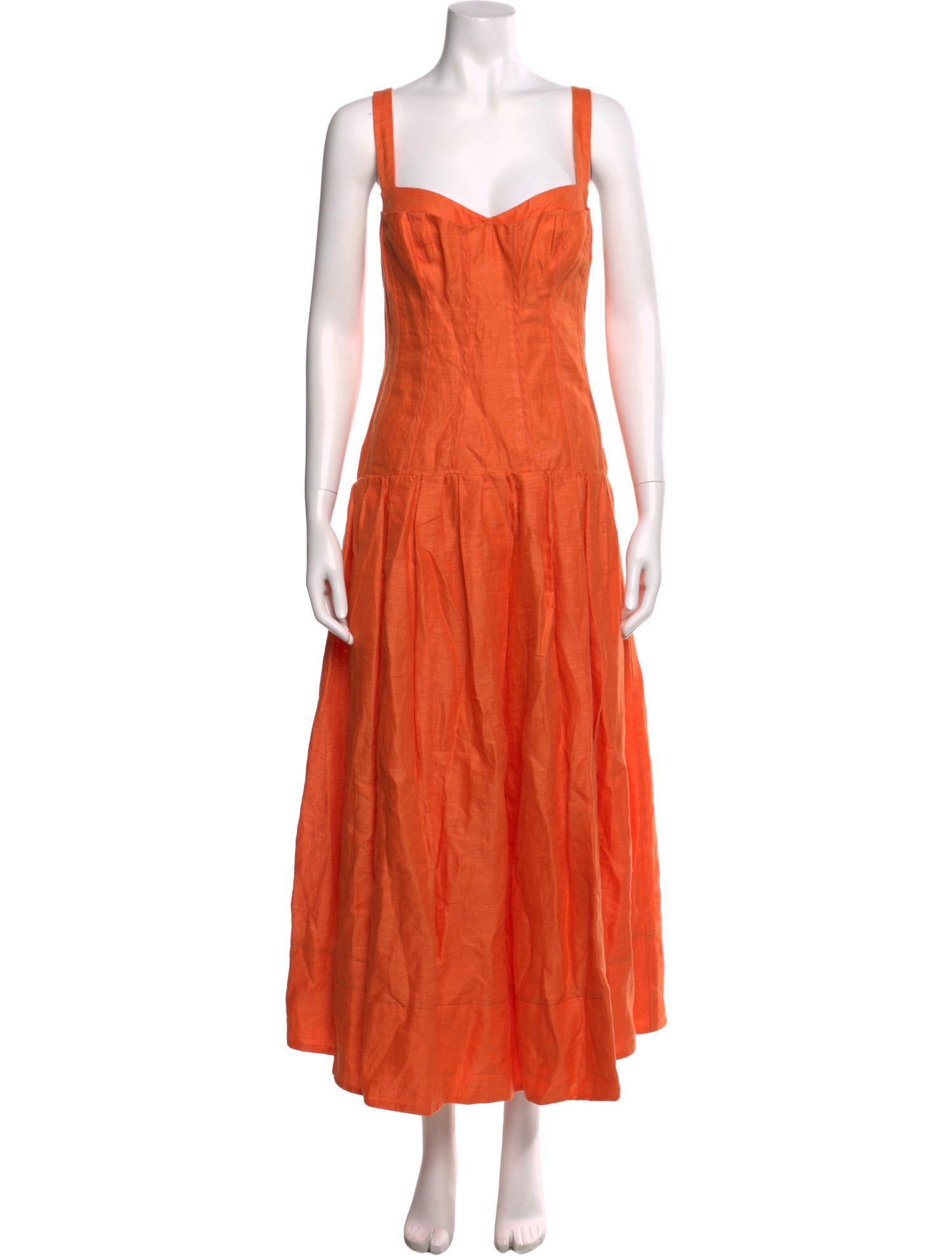 Nicholas Linen Long Dress