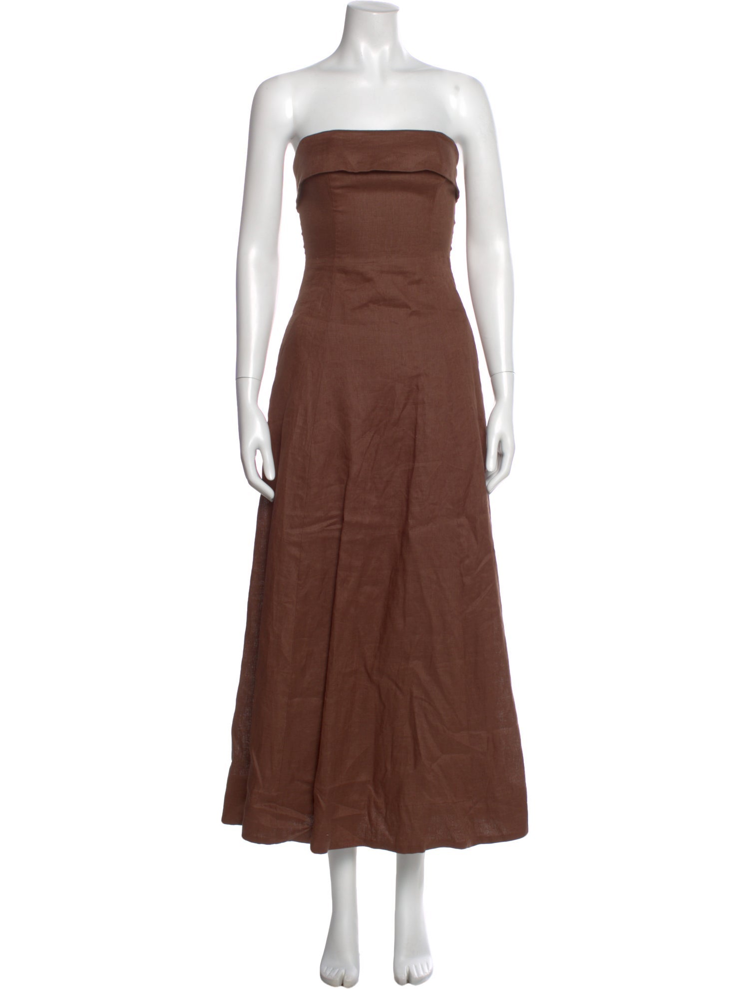 Nicholas Linen Long Dress