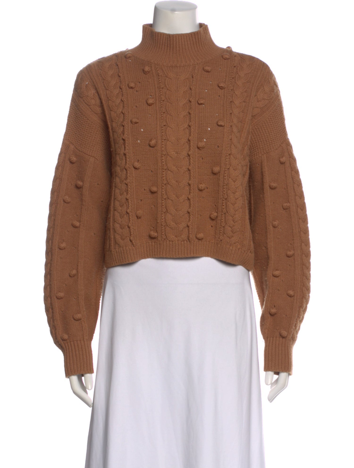 Nicholas Wool Mock Neck Sweater