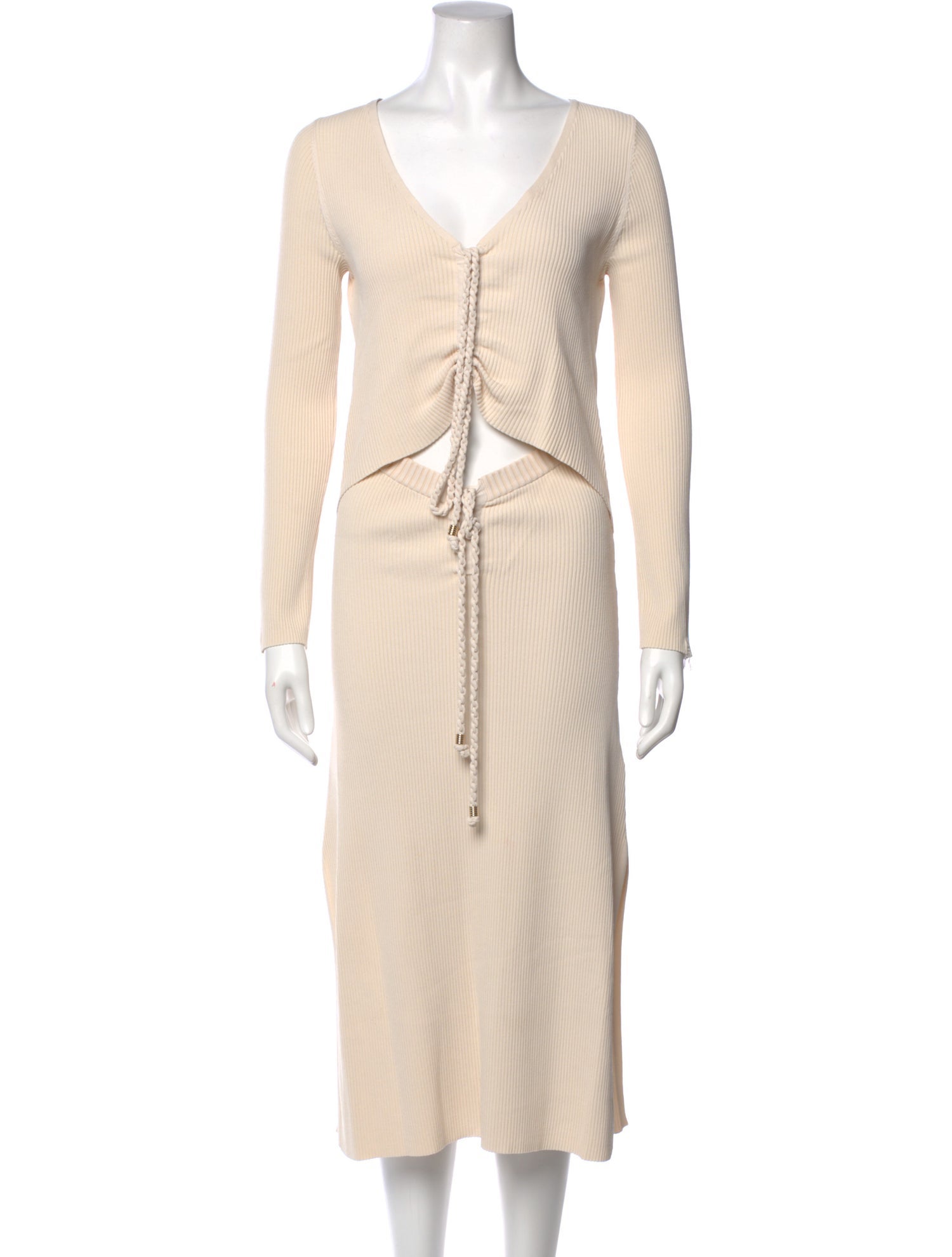 Nicholas V-Neck Midi Length Dress