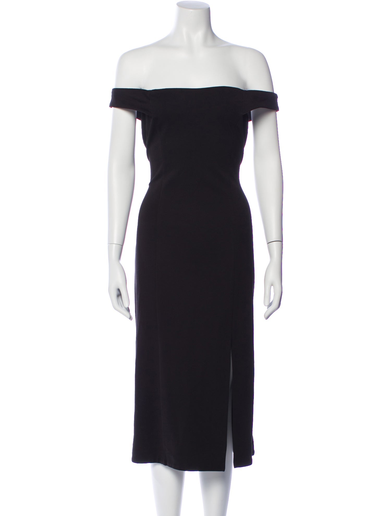 Nicholas Off-The-Shoulder Midi Length Dress