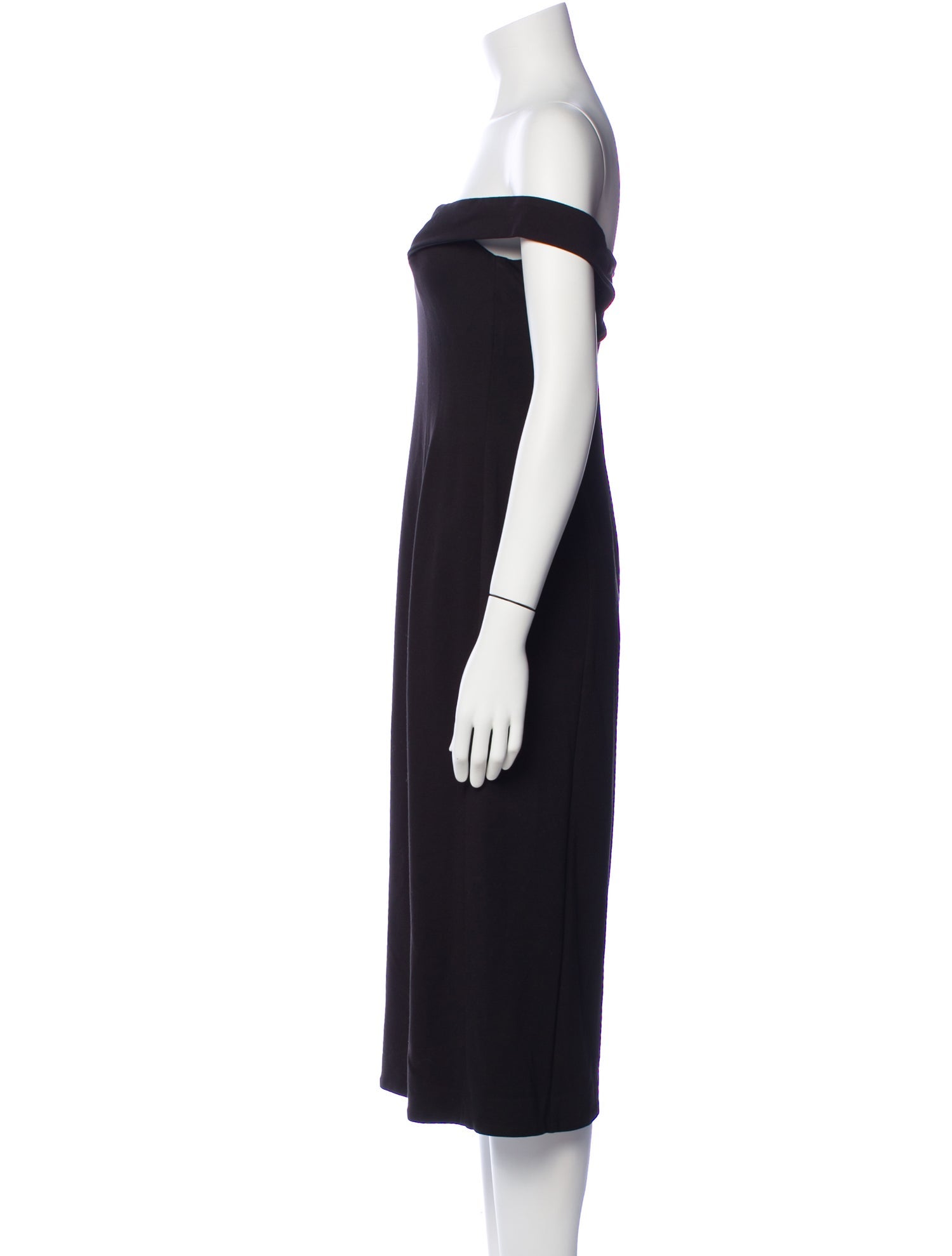 Nicholas Off-The-Shoulder Midi Length Dress