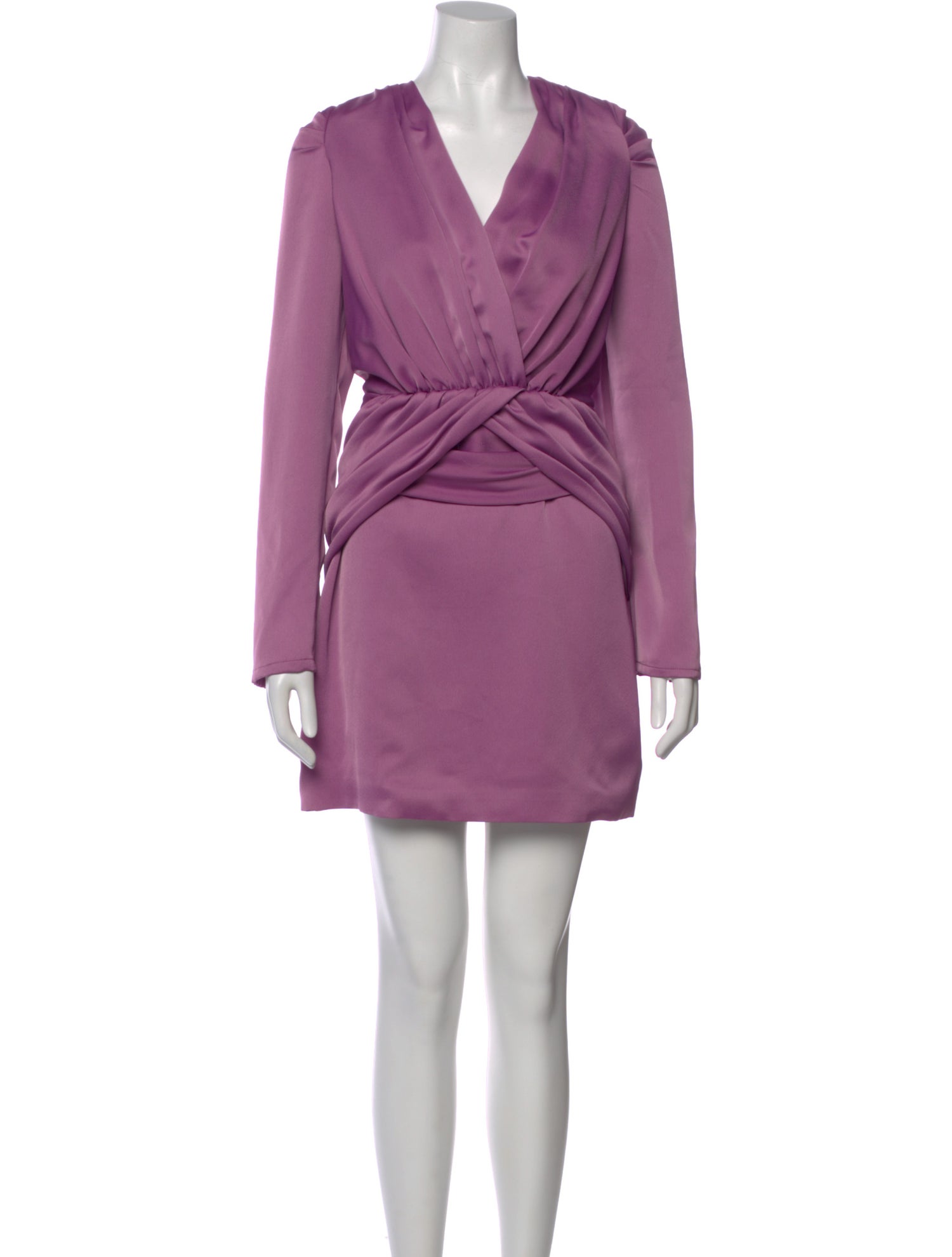 Nicholas V-Neck Mini Dress