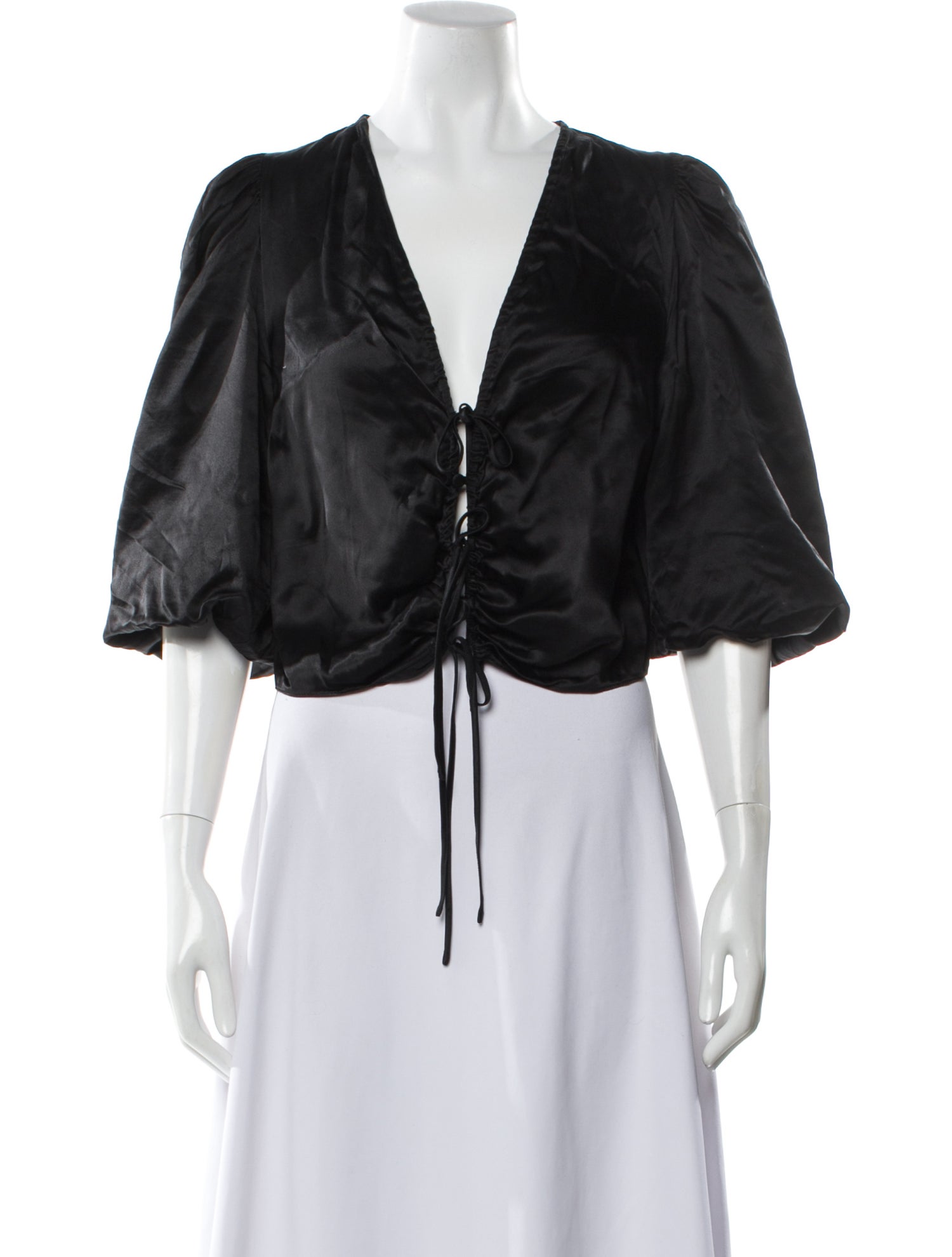 Nicholas V-Neck Short Sleeve Top