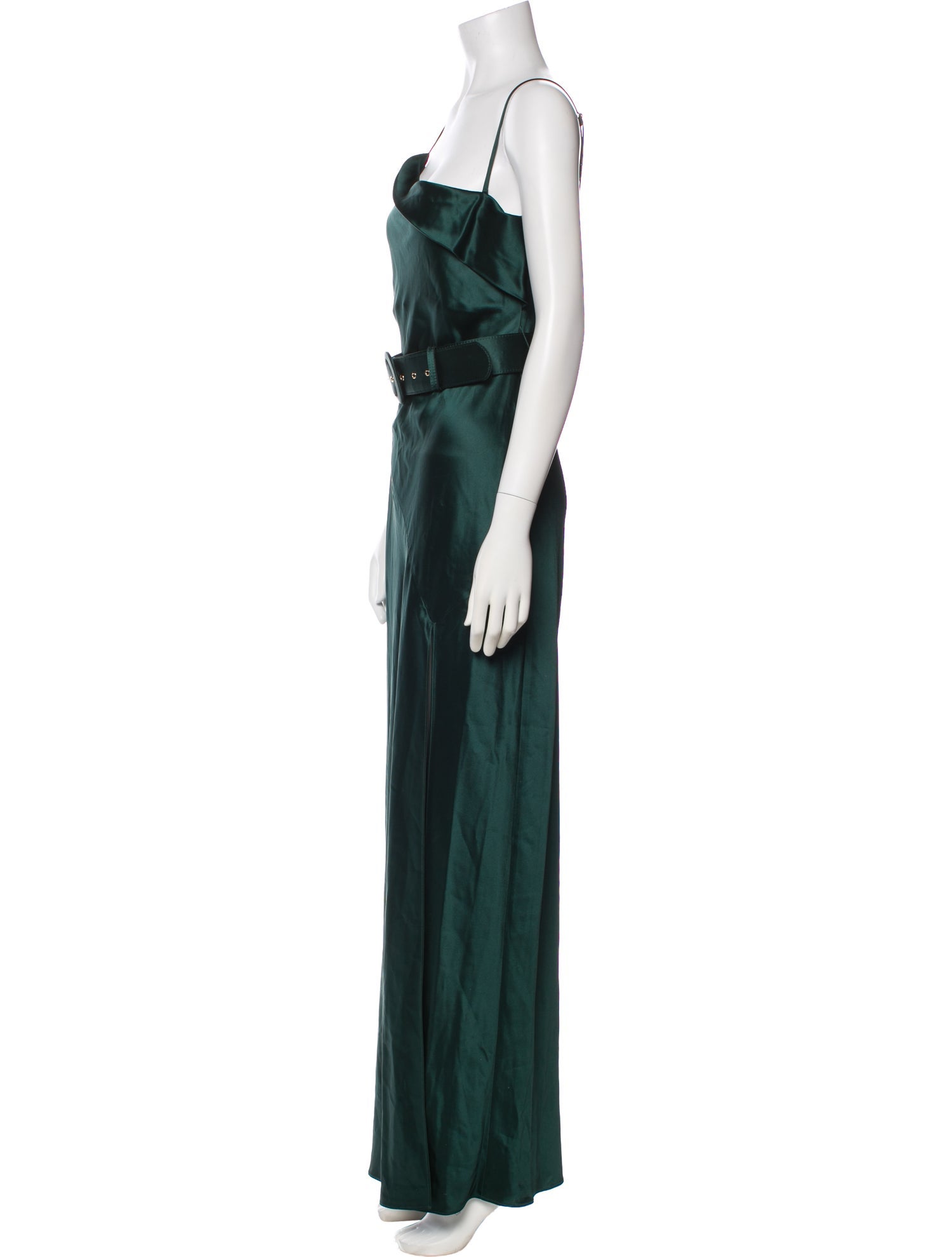 Nicholas One-Shoulder Long Dress