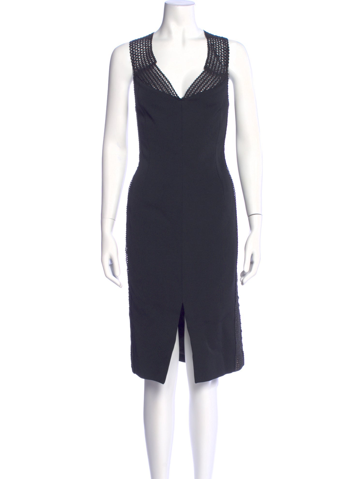 Nicholas V-Neck Midi Length Dress