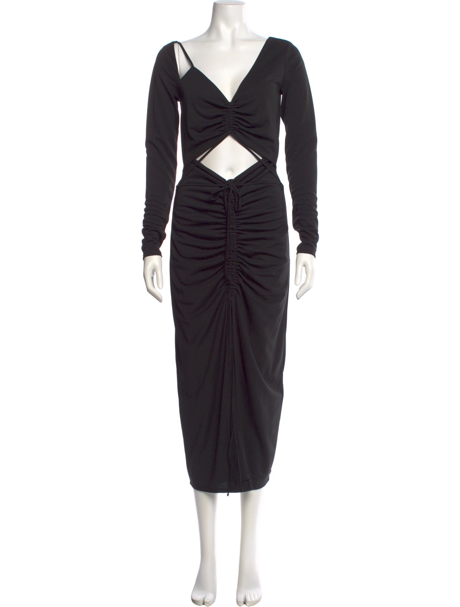 Nicholas V-Neck Long Dress