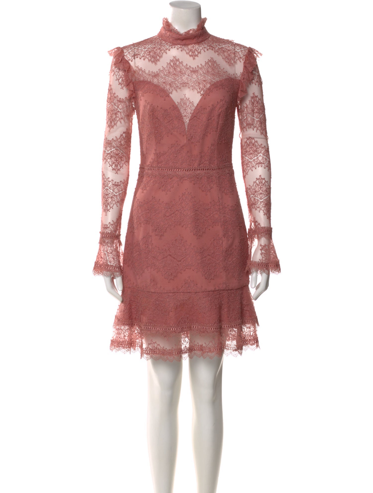 Nicholas Turtleneck Mini Dress