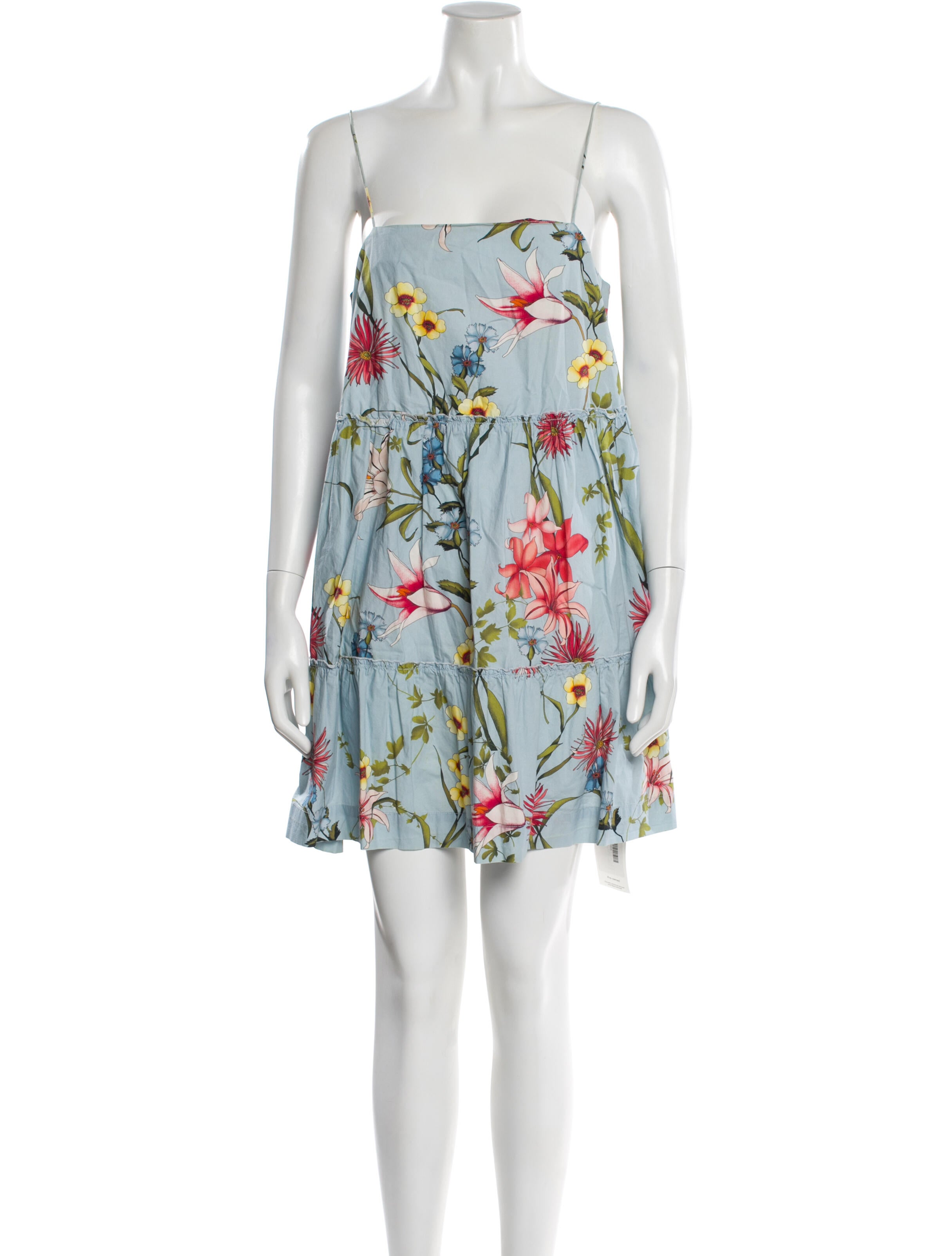 Nicholas Floral Print Mini Dress