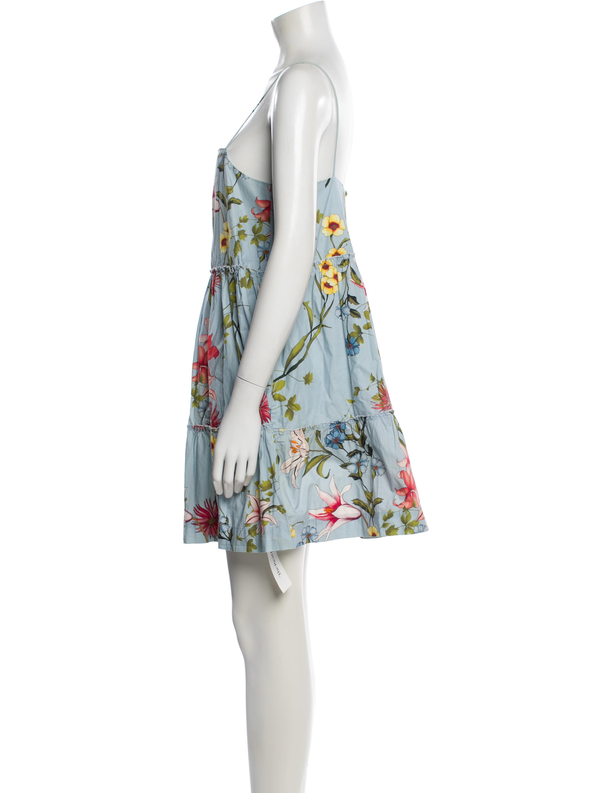 Nicholas Floral Print Mini Dress