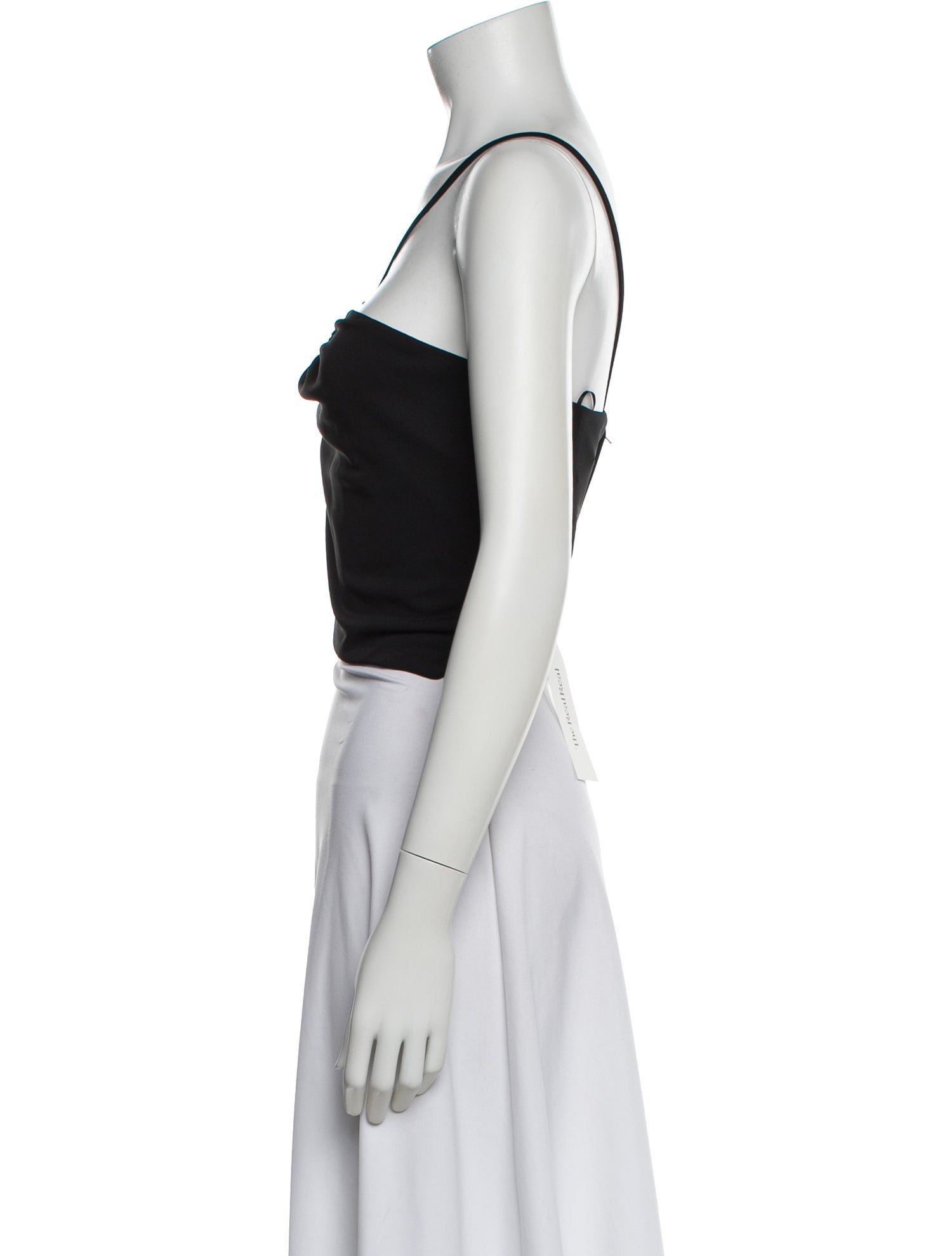Nicholas Halterneck Sleeveless Crop Top