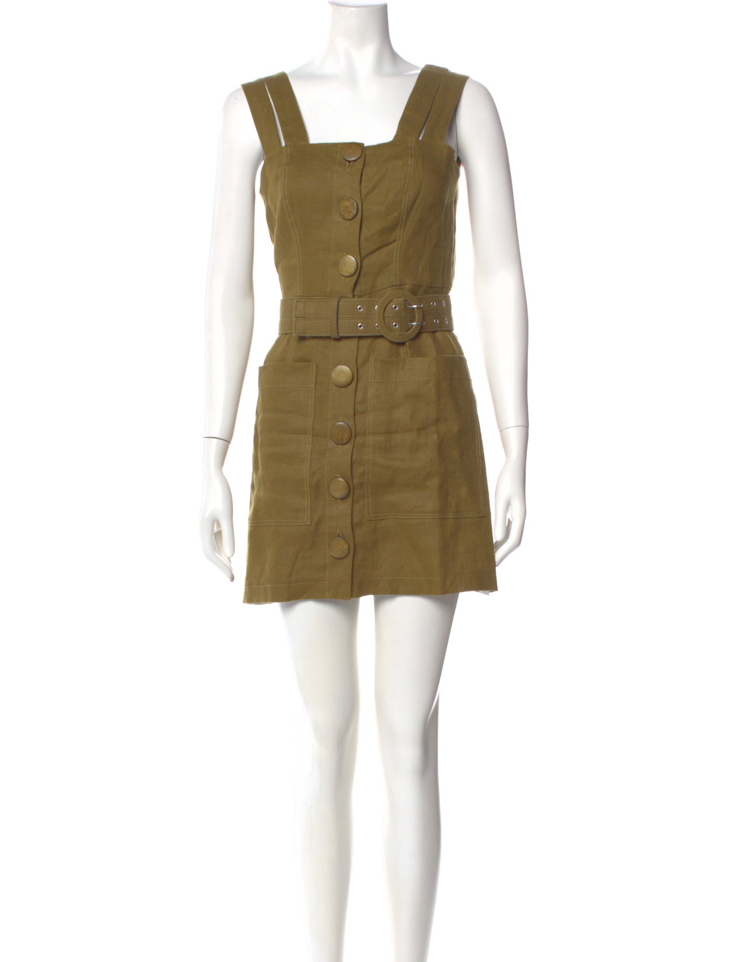 Nicholas Linen Mini Dress