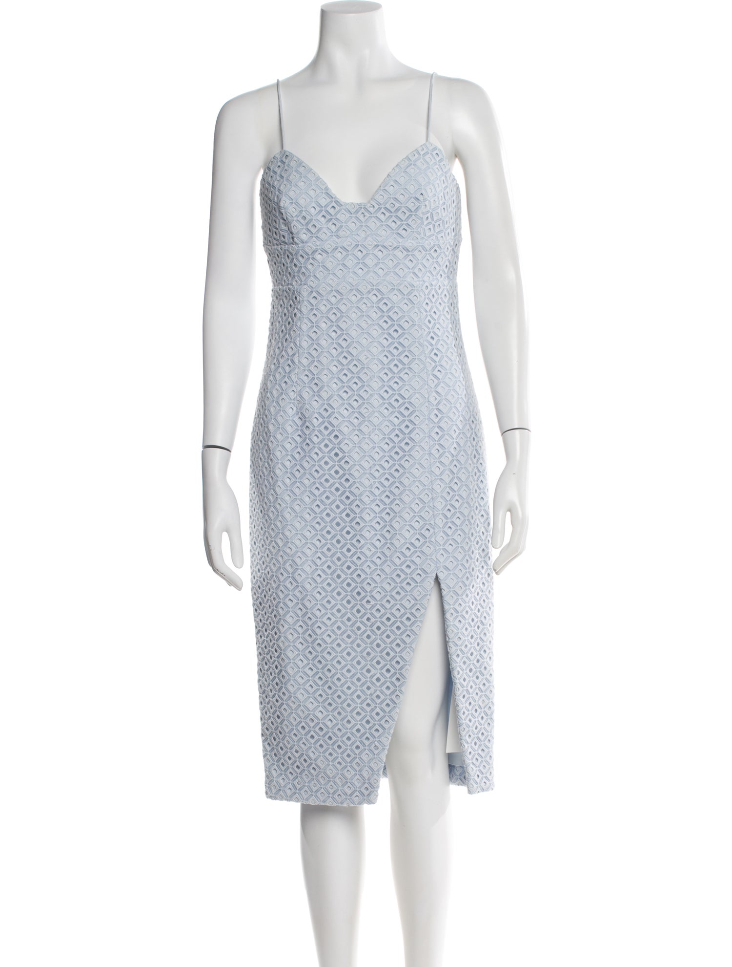 Nicholas Polka Dot Print Midi Length Dress w/ Tags