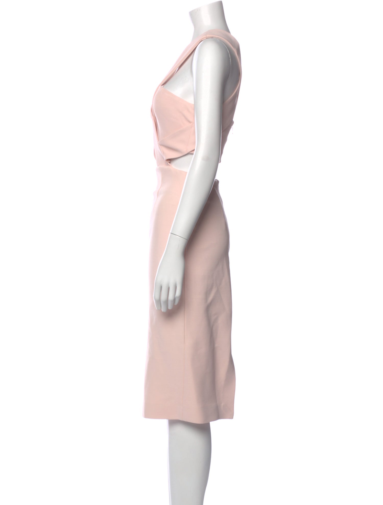 Nicholas V-Neck Midi Length Dress