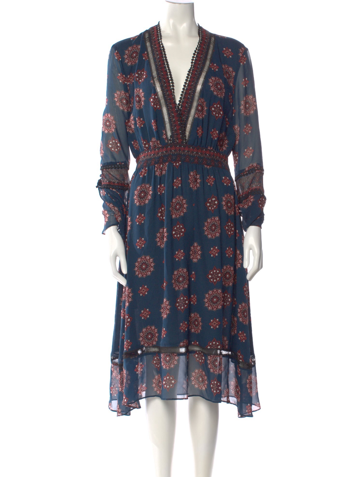 Nicholas Silk Midi Length Dress