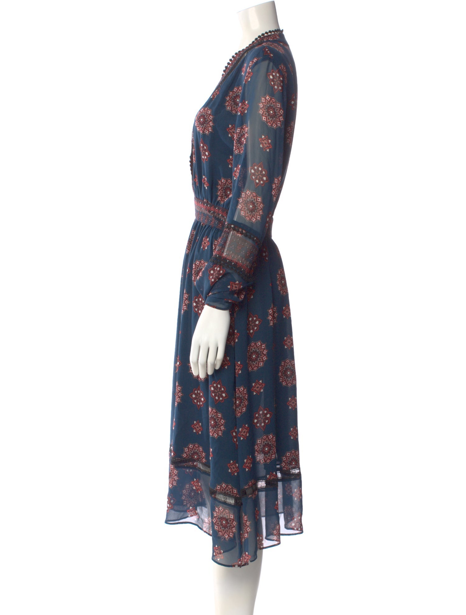 Nicholas Silk Midi Length Dress