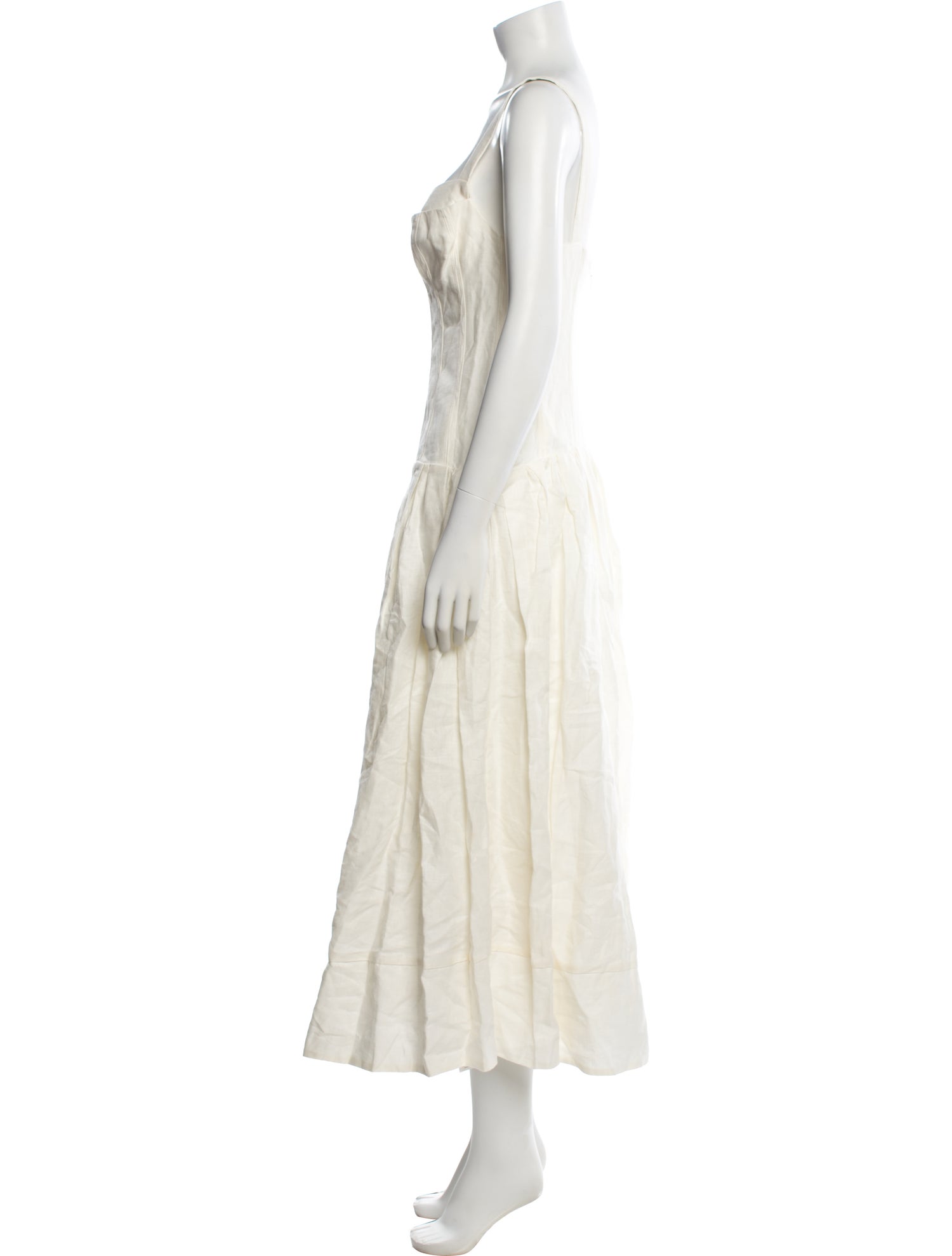 Nicholas Linen Long Dress