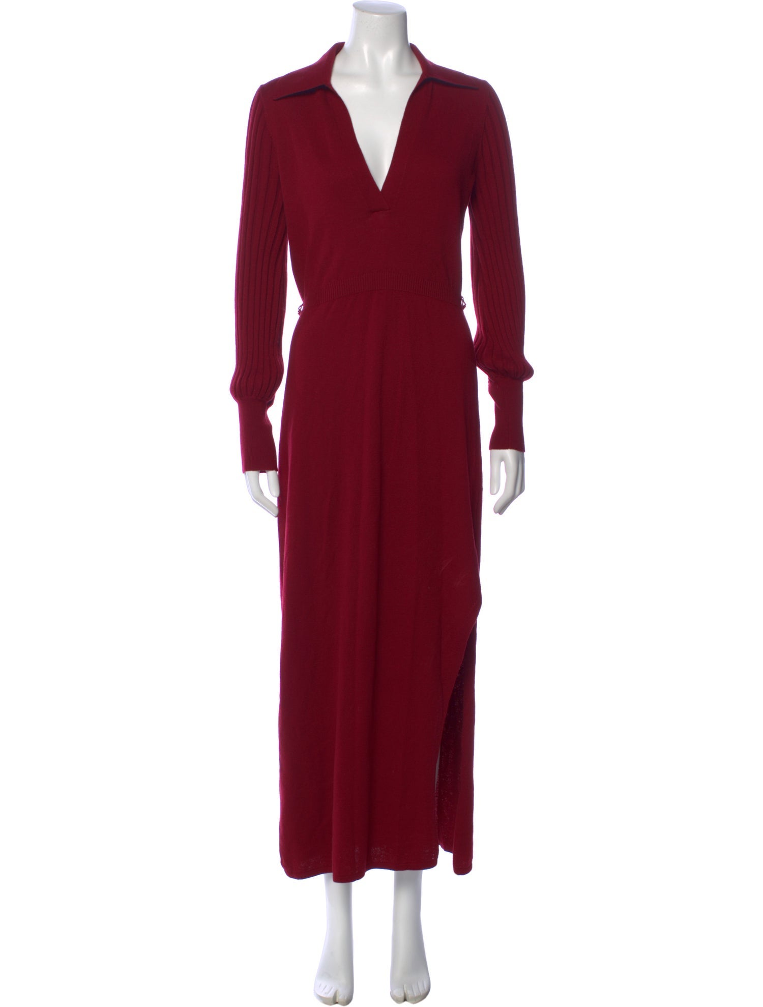 Nicholas V-Neck Long Dress