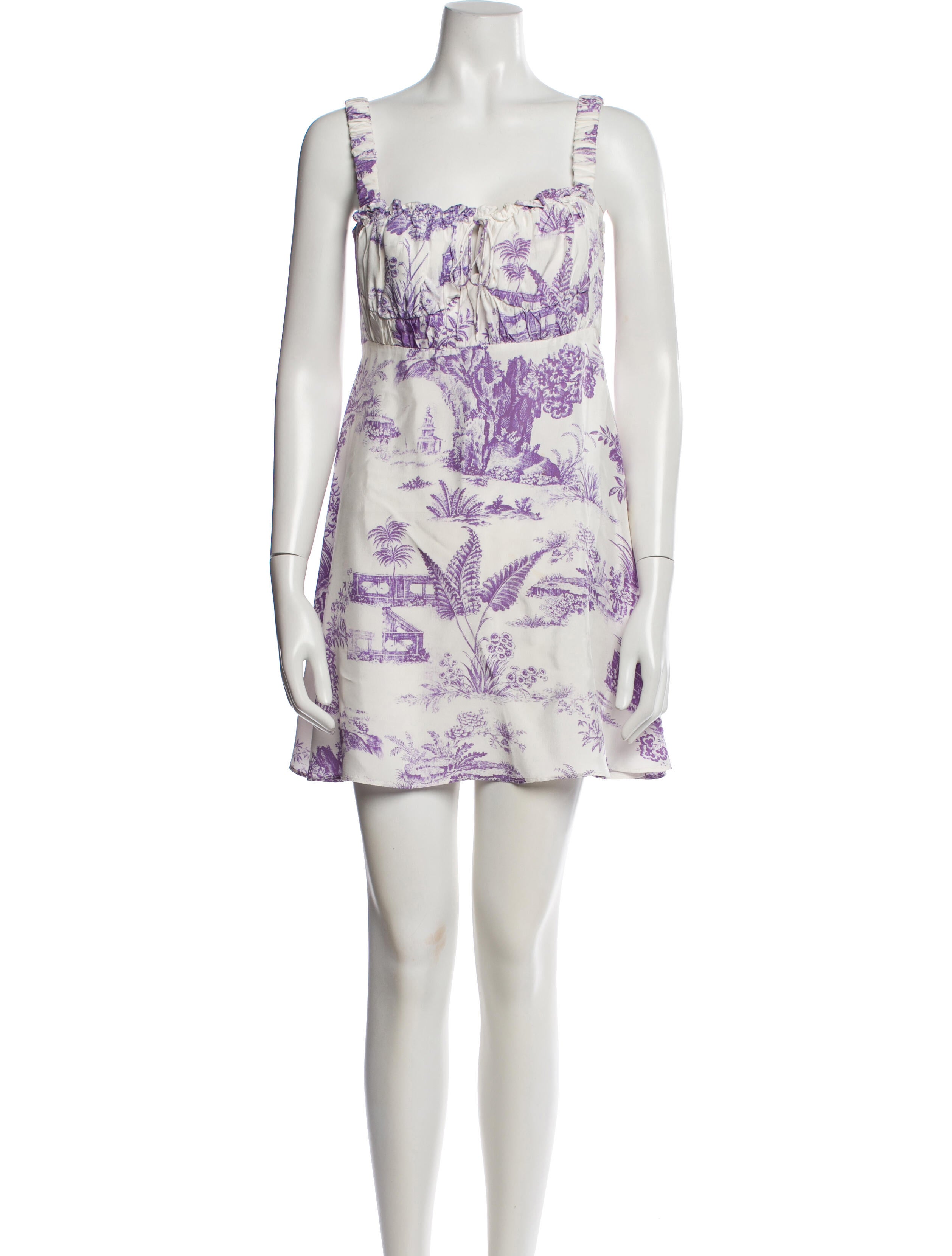 Nicholas Printed Mini Dress
