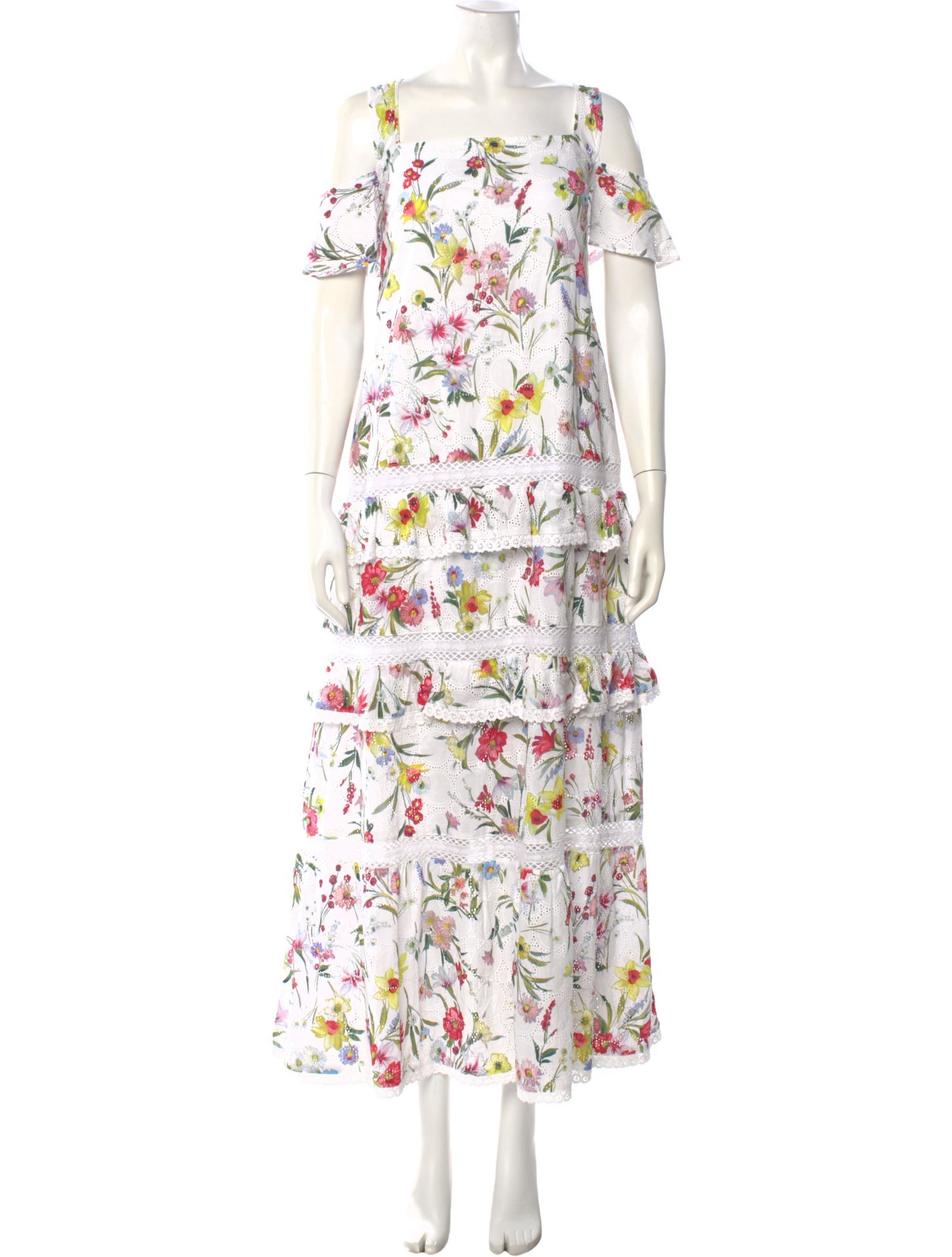 Nicholas Floral Print Long Dress