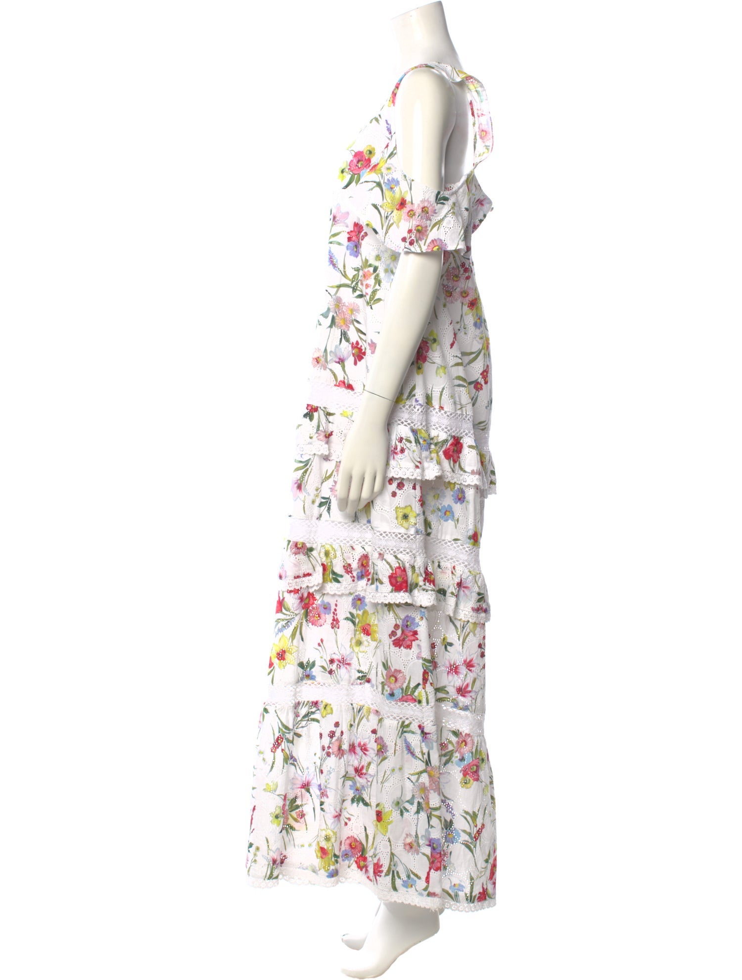Nicholas Floral Print Long Dress