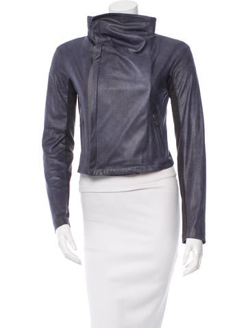 Georgie Silk Asymmetrical Jacket