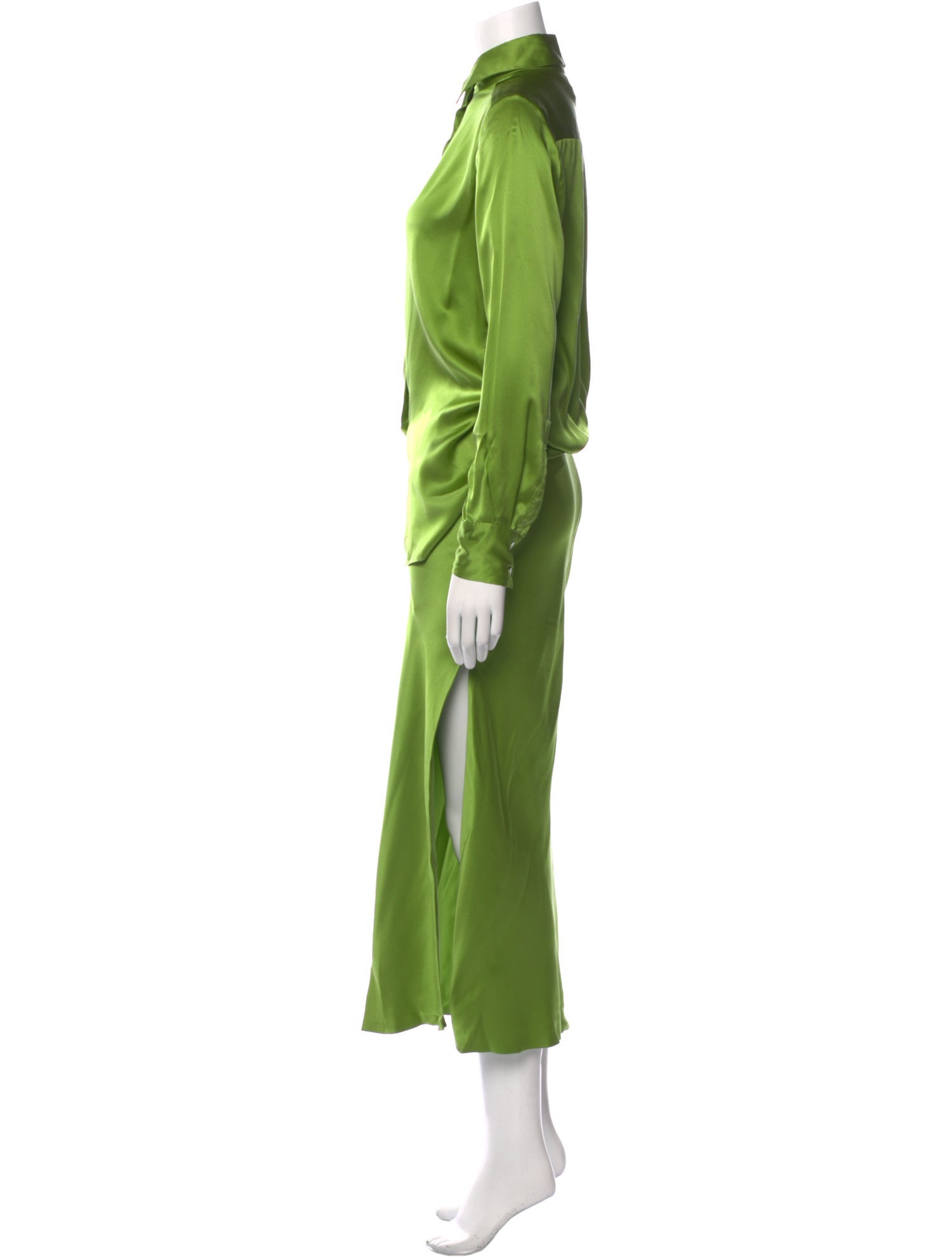 Christopher Esber Silk Long Dress