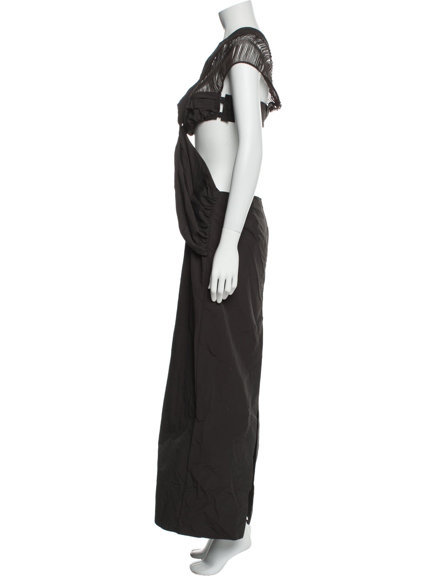 Christopher Esber One-Shoulder Long Dress