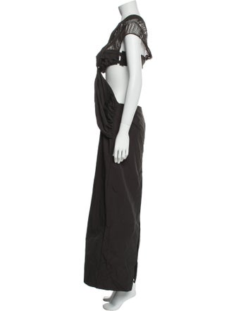 Christopher Esber One-Shoulder Long Dress
