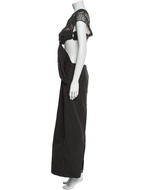 Christopher Esber One-Shoulder Long Dress