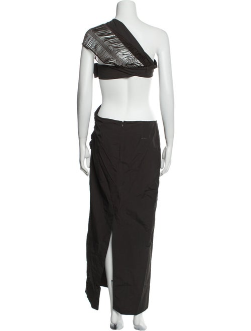 Christopher Esber One-Shoulder Long Dress