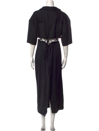 Christopher Esber Wool Long Dress
