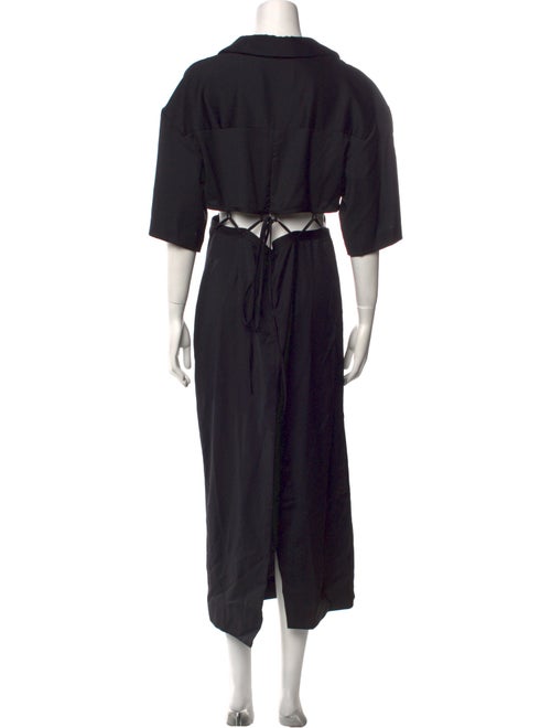 Christopher Esber Wool Long Dress