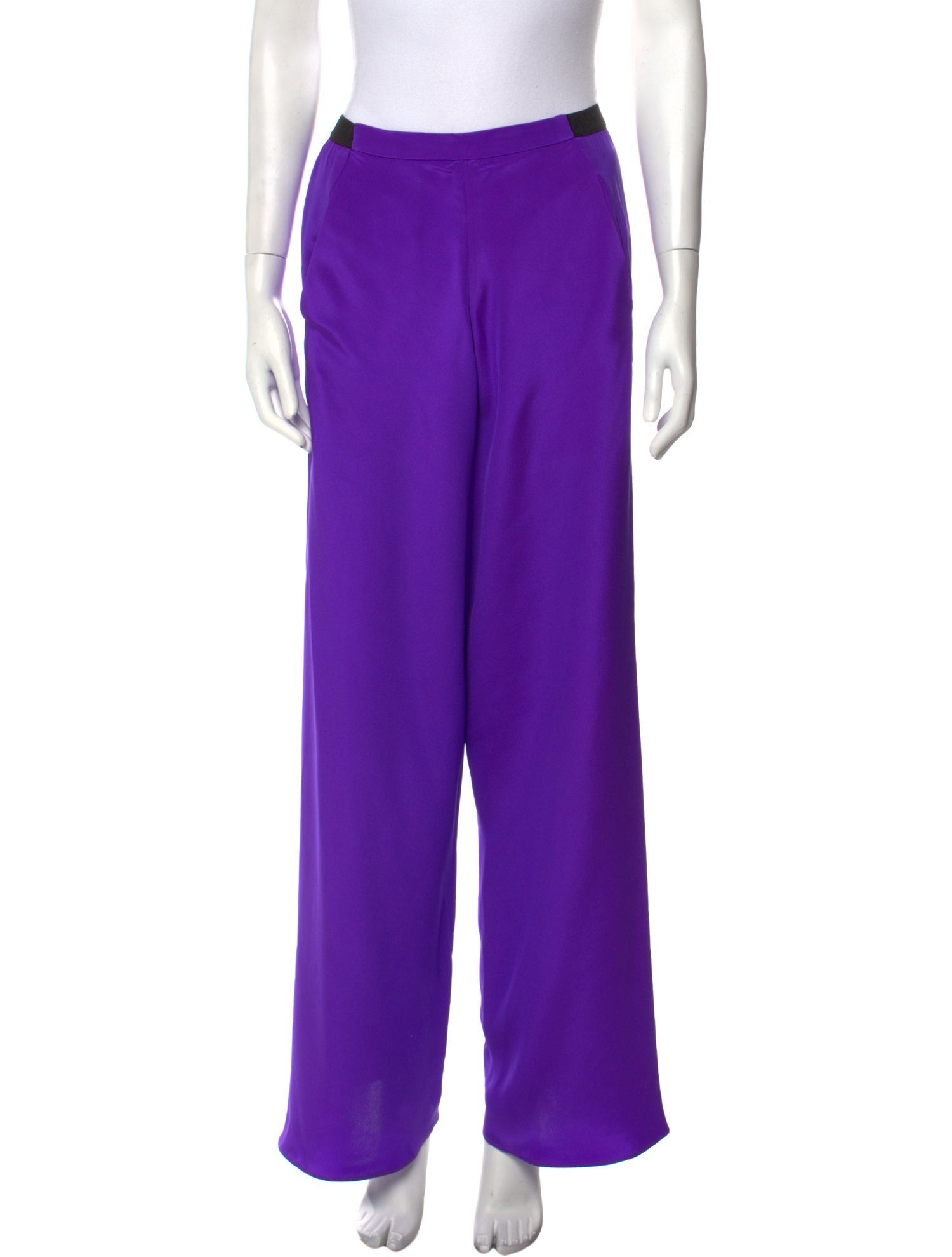 Christopher Esber Silk Wide Leg Pants