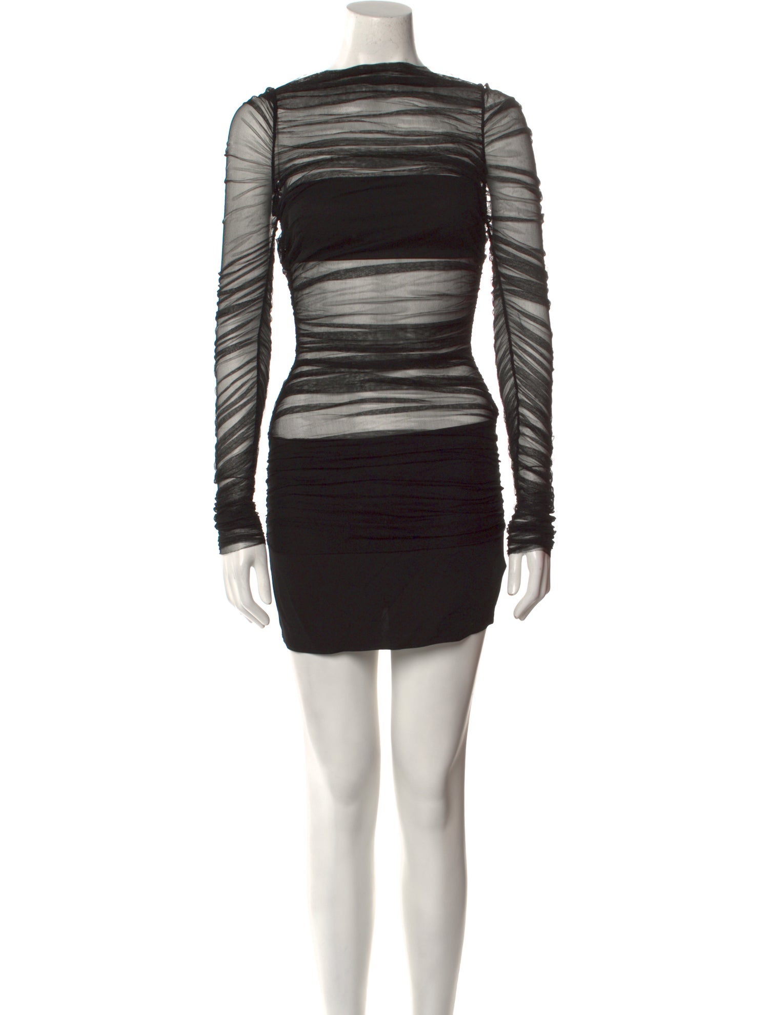 Christopher Esber Mesh Mini Dress
