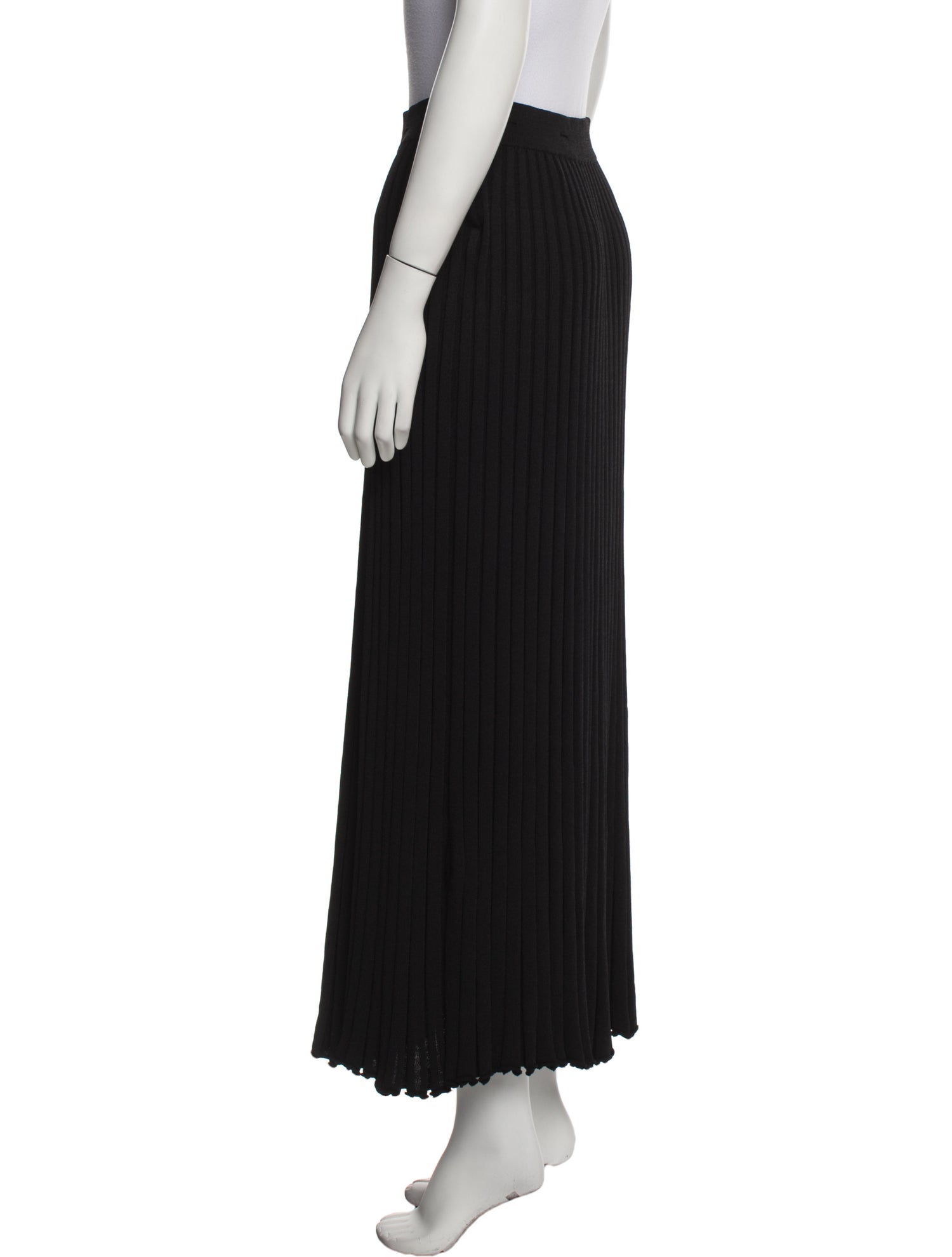 Christopher Esber Pleated Accents Midi Length Skirt