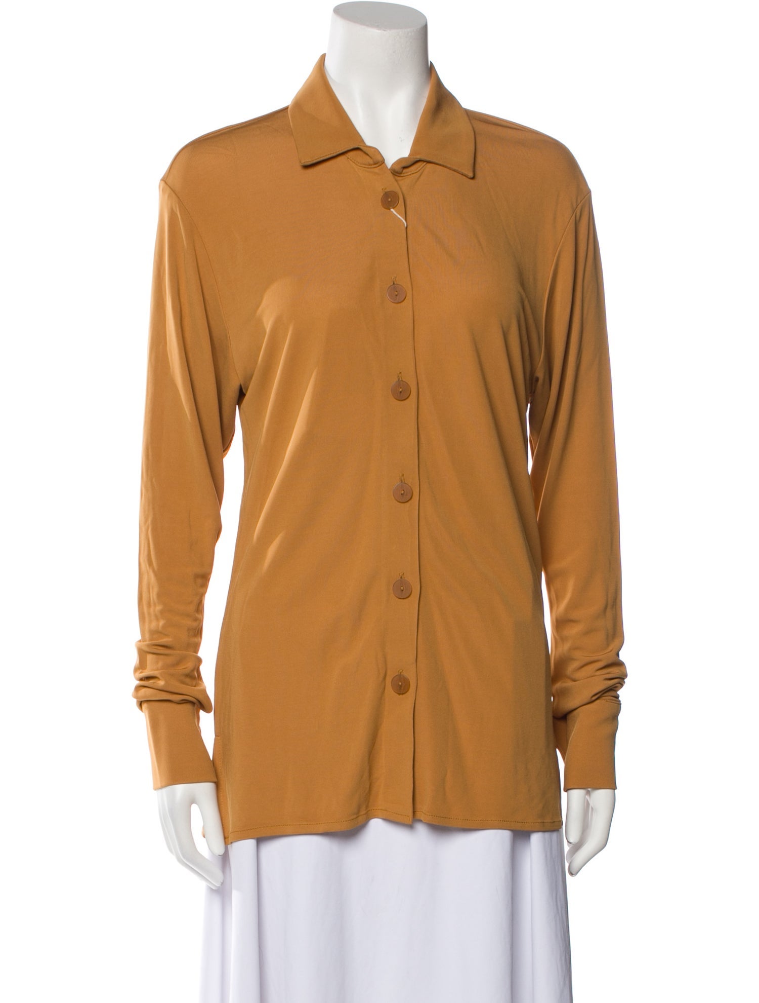 Christopher Esber Long Sleeve Button-Up Top w/ Tags
