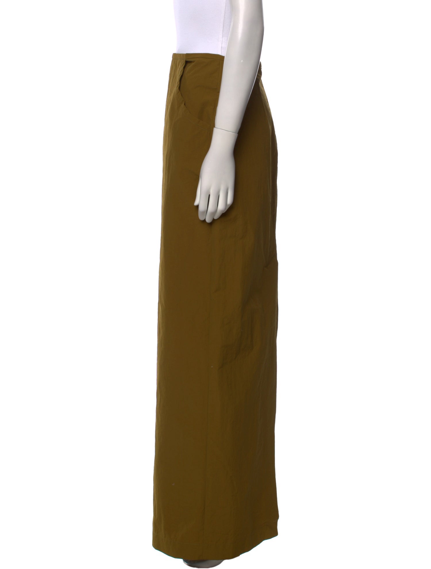 Christopher Esber Nylon Long Skirt