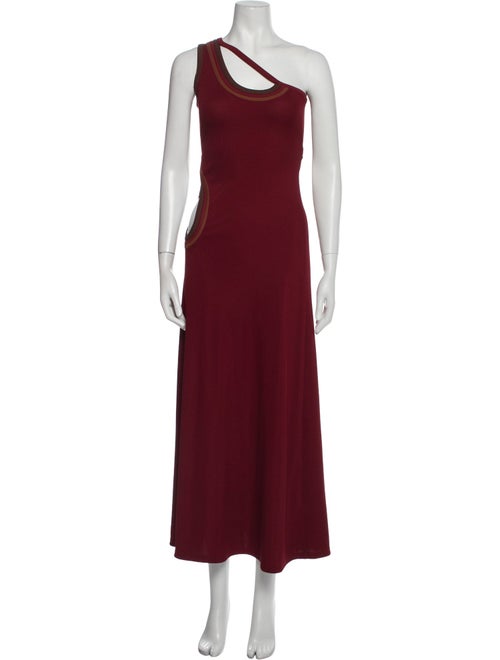 Christopher Esber One-Shoulder Long Dress